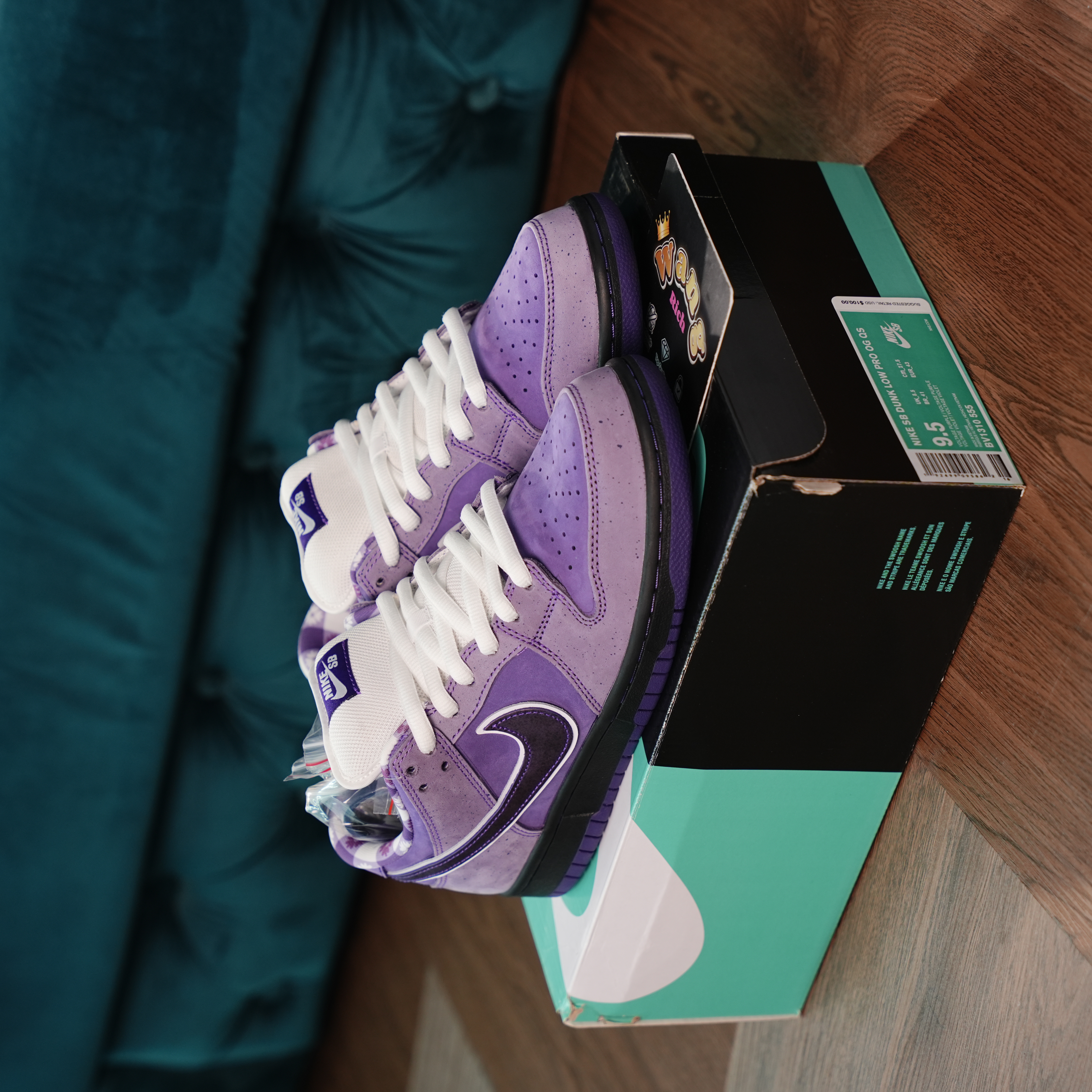 NIKE SB DUNK LOW PRO OG QS パープルロブスター Nike SB Dunk Low Purple Lobster Sneakers | RichWang Kicks