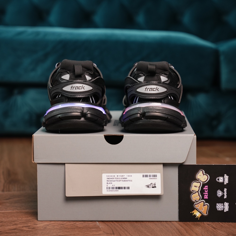 Balenciaga Track Black（LED）