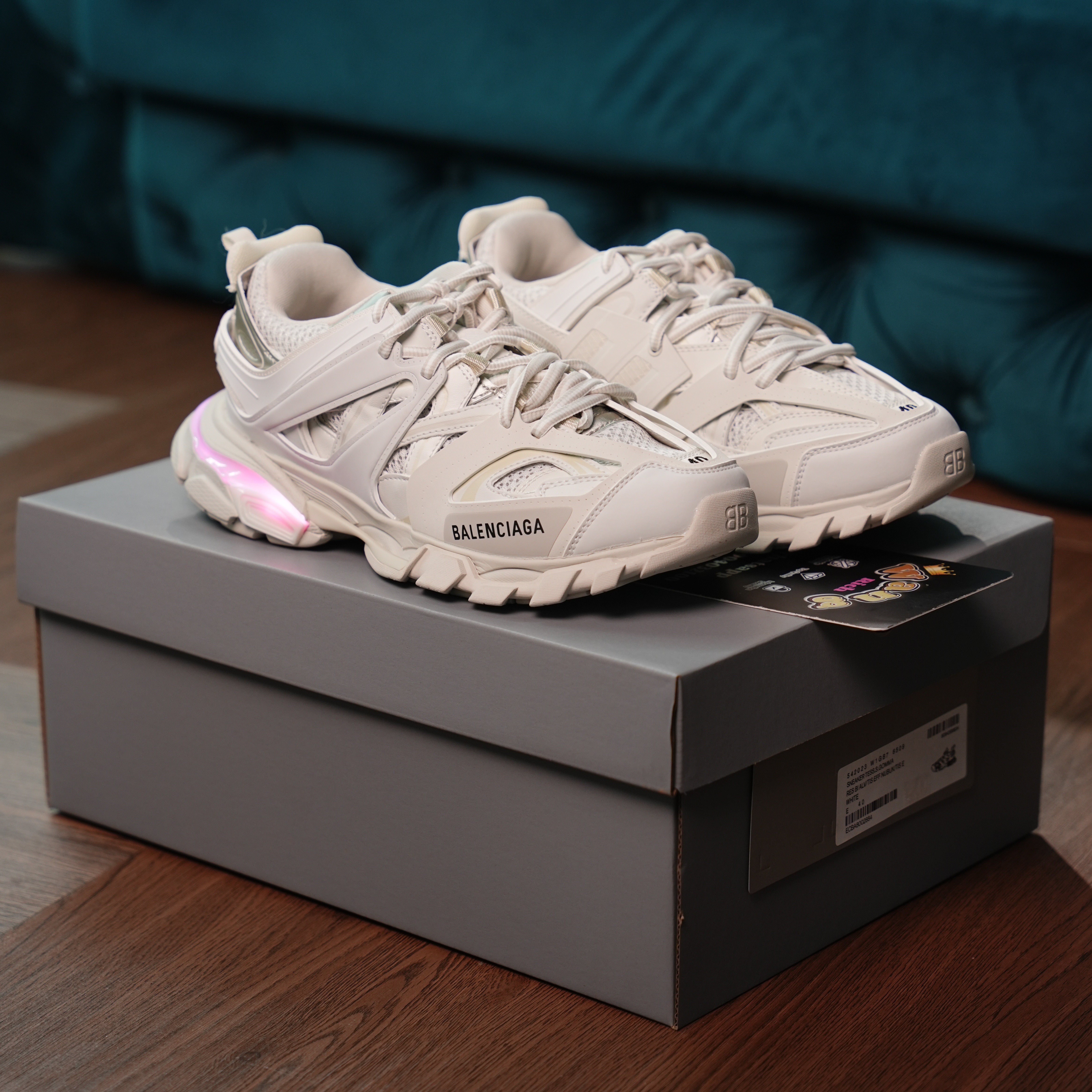 Balenciaga Track Sneaker White (LED)