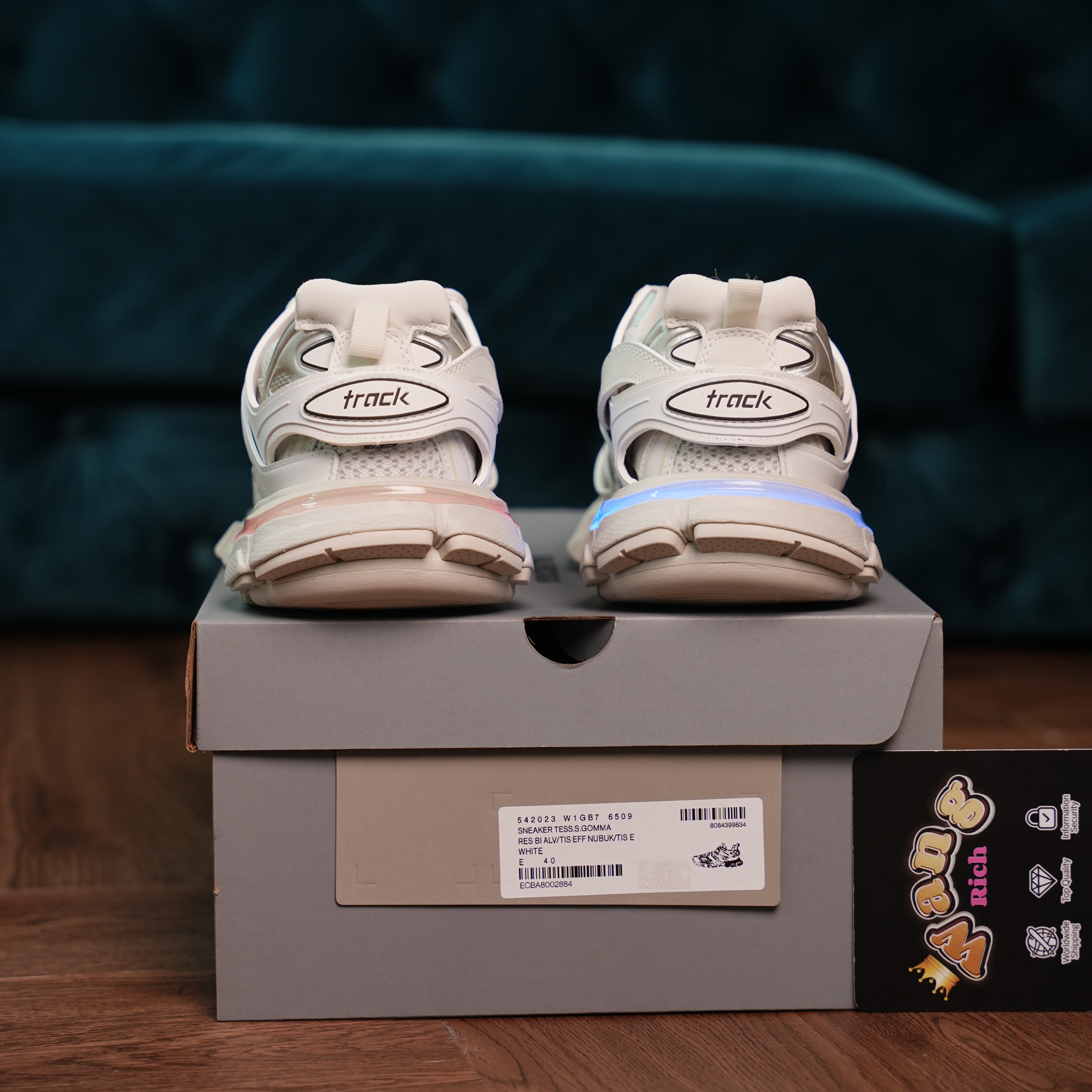 Balenciaga Track Sneaker White (LED)