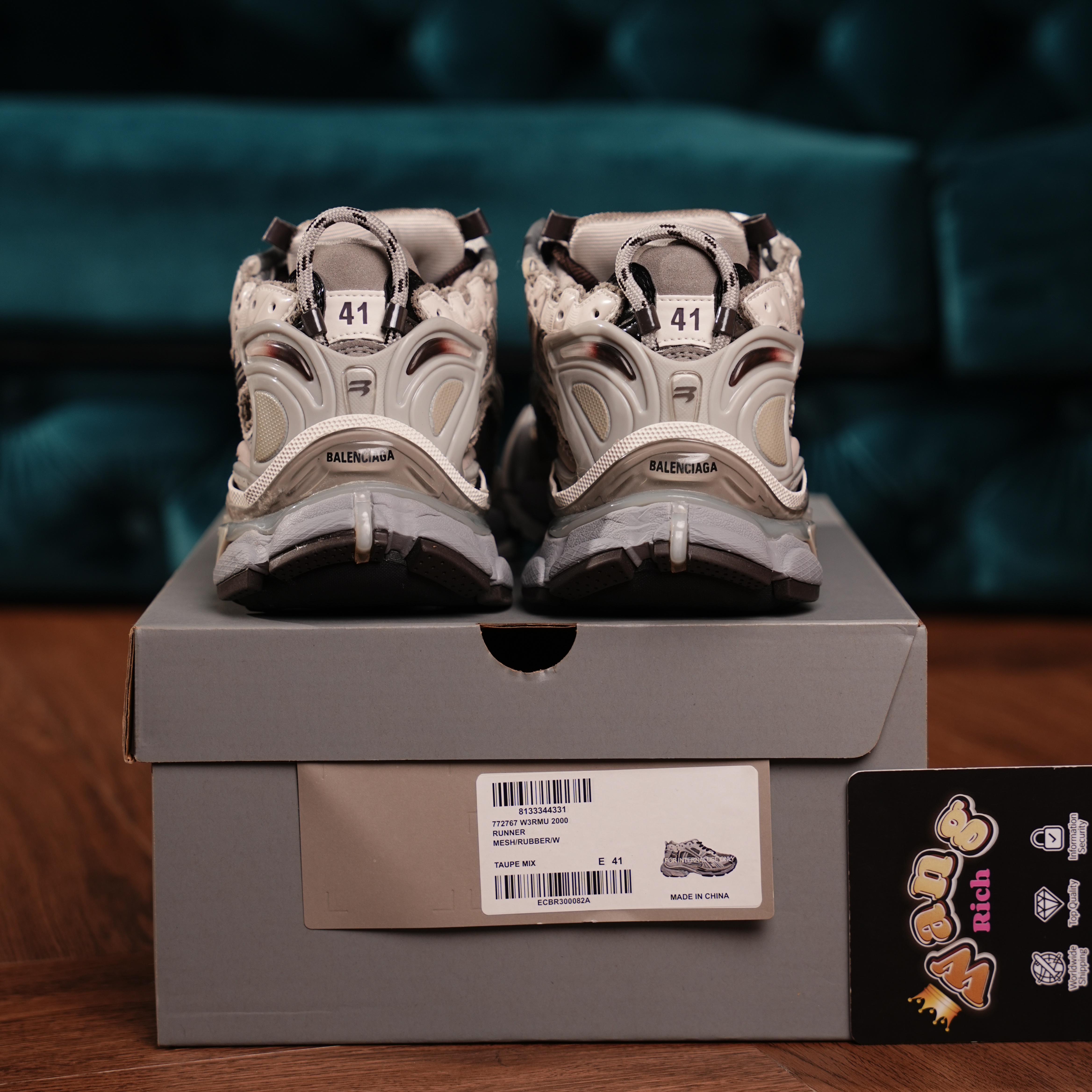 Balenciaga Runner Taupe Mix