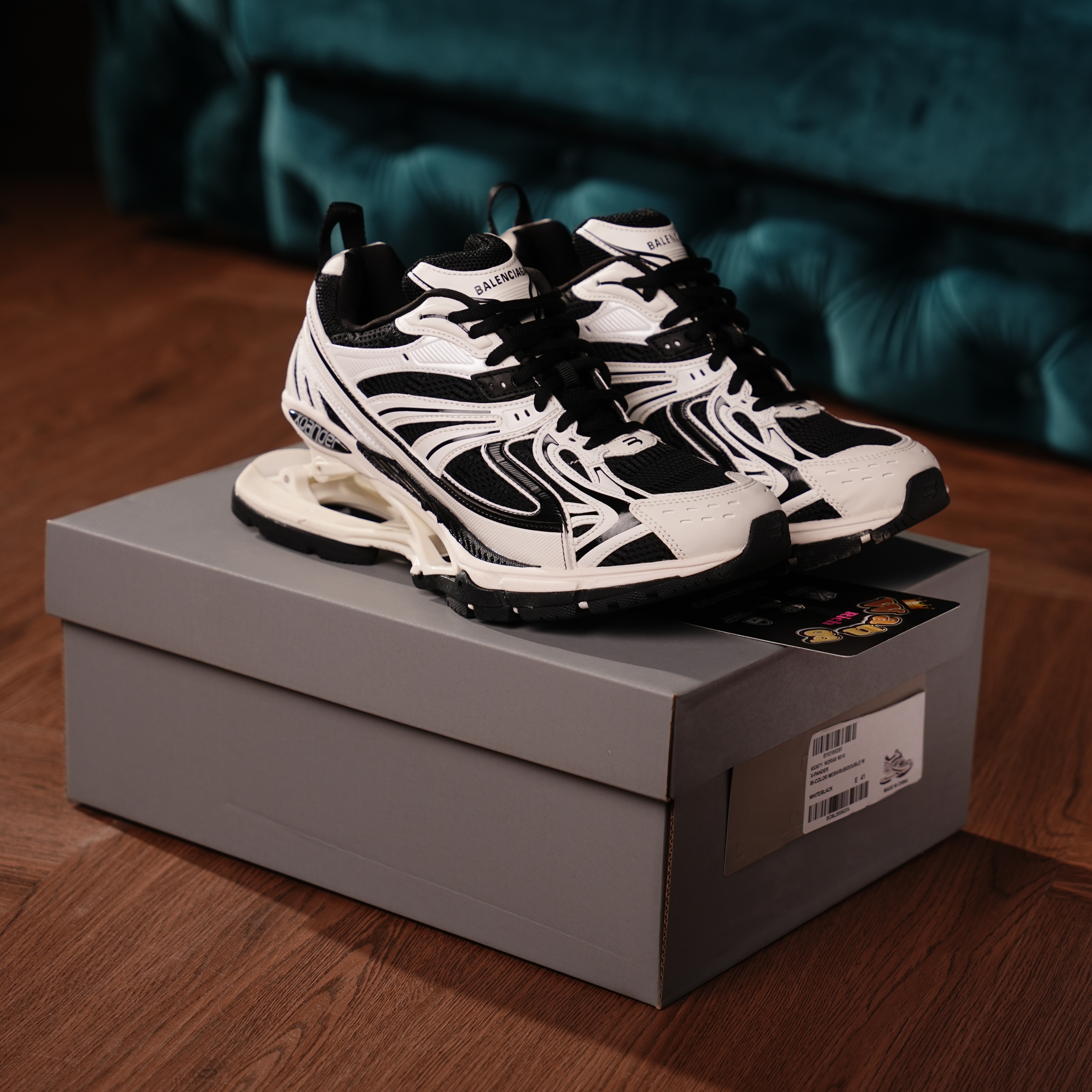 Balenciaga X-Pander White Black