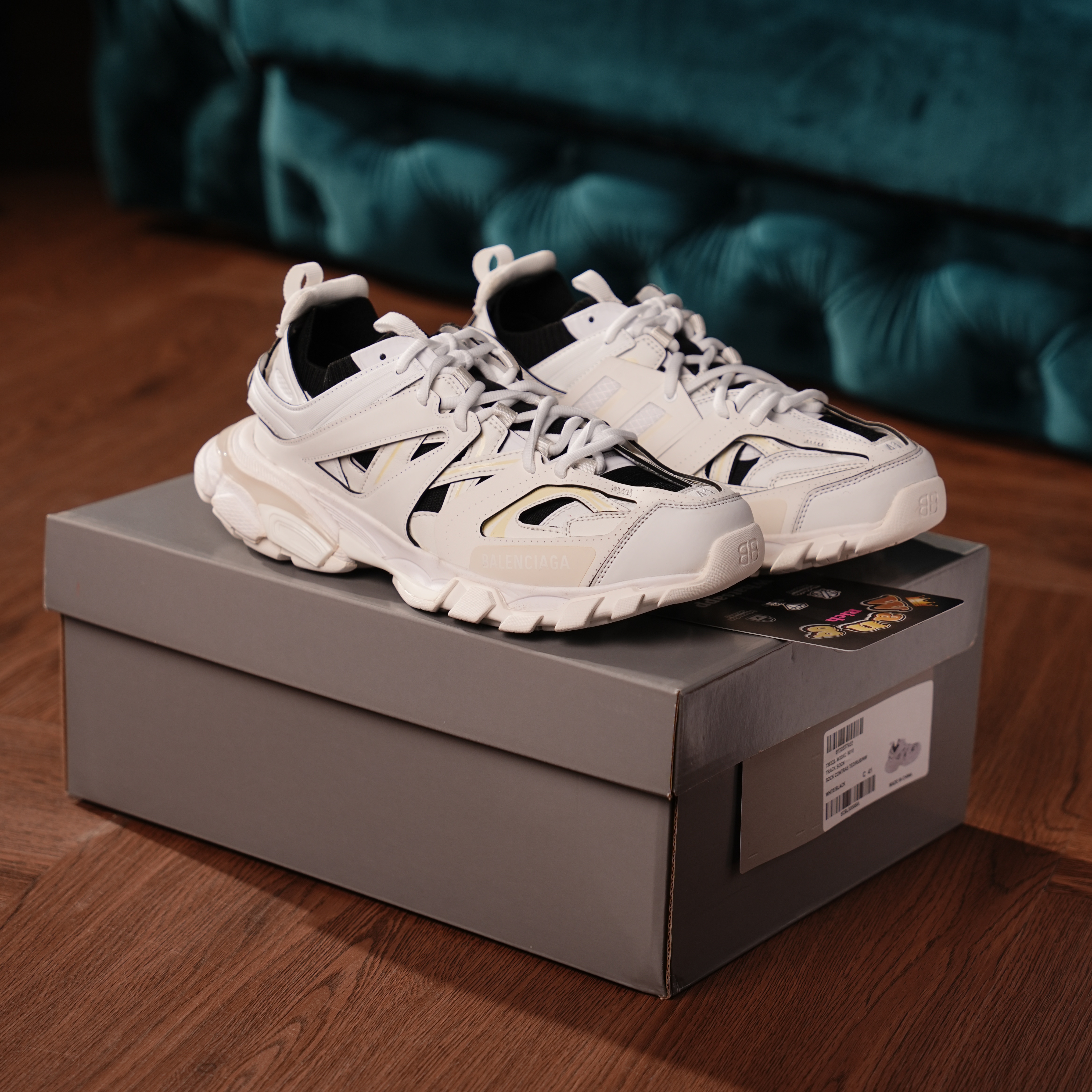 Balenciaga Track White Black
