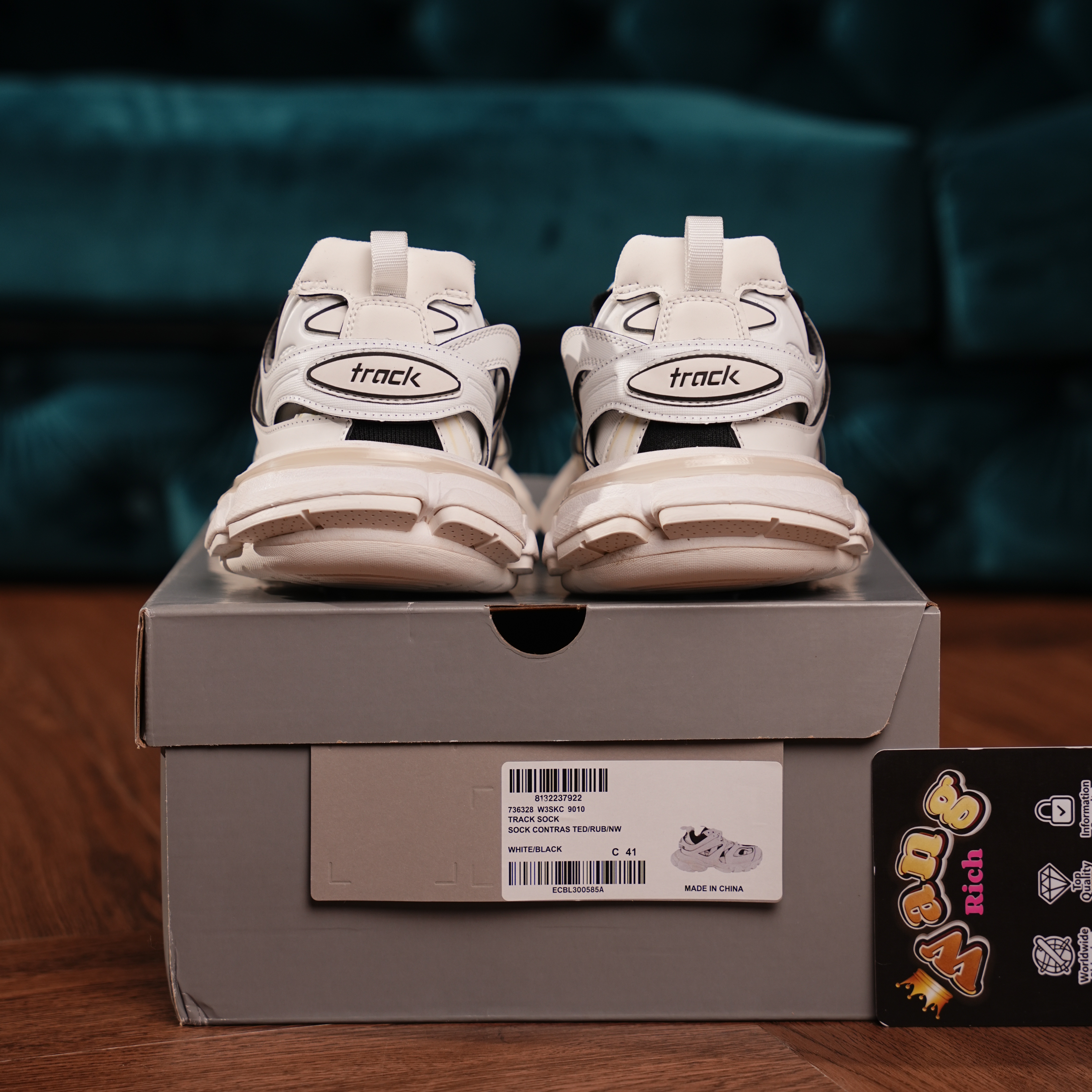 Balenciaga Track White Black