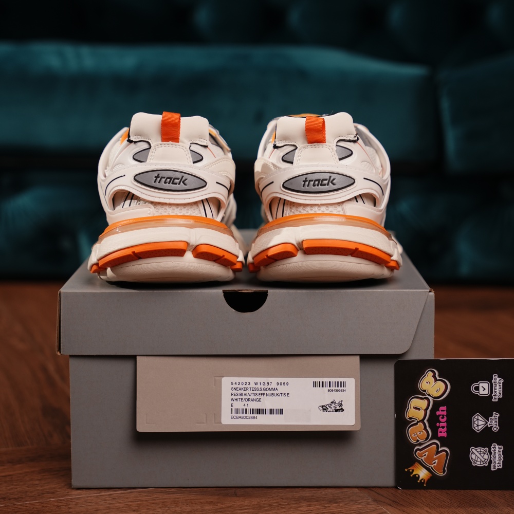 Balenciaga Track White Orange