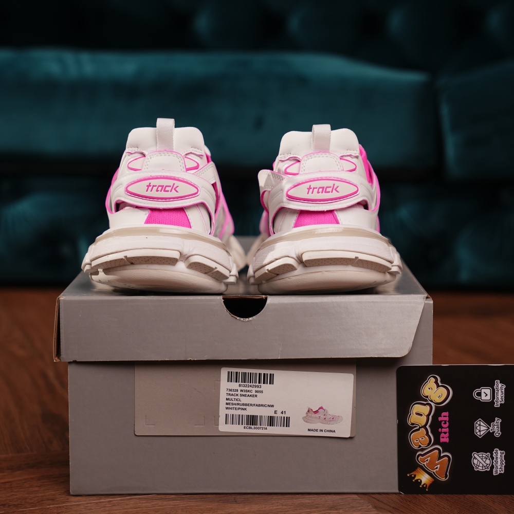 Balenciaga Track Black Rice Pink White