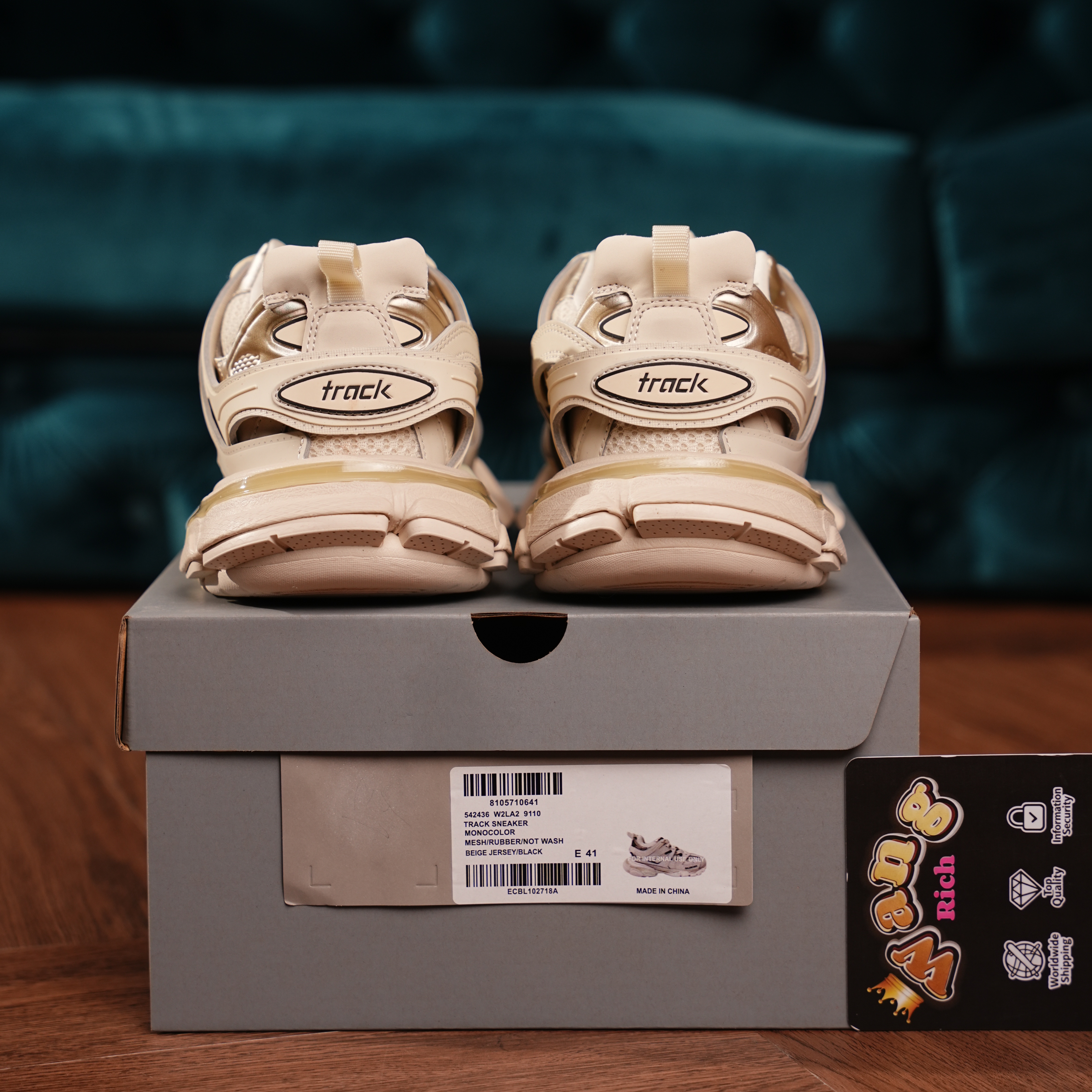 Balenciaga Track Coffee Brown