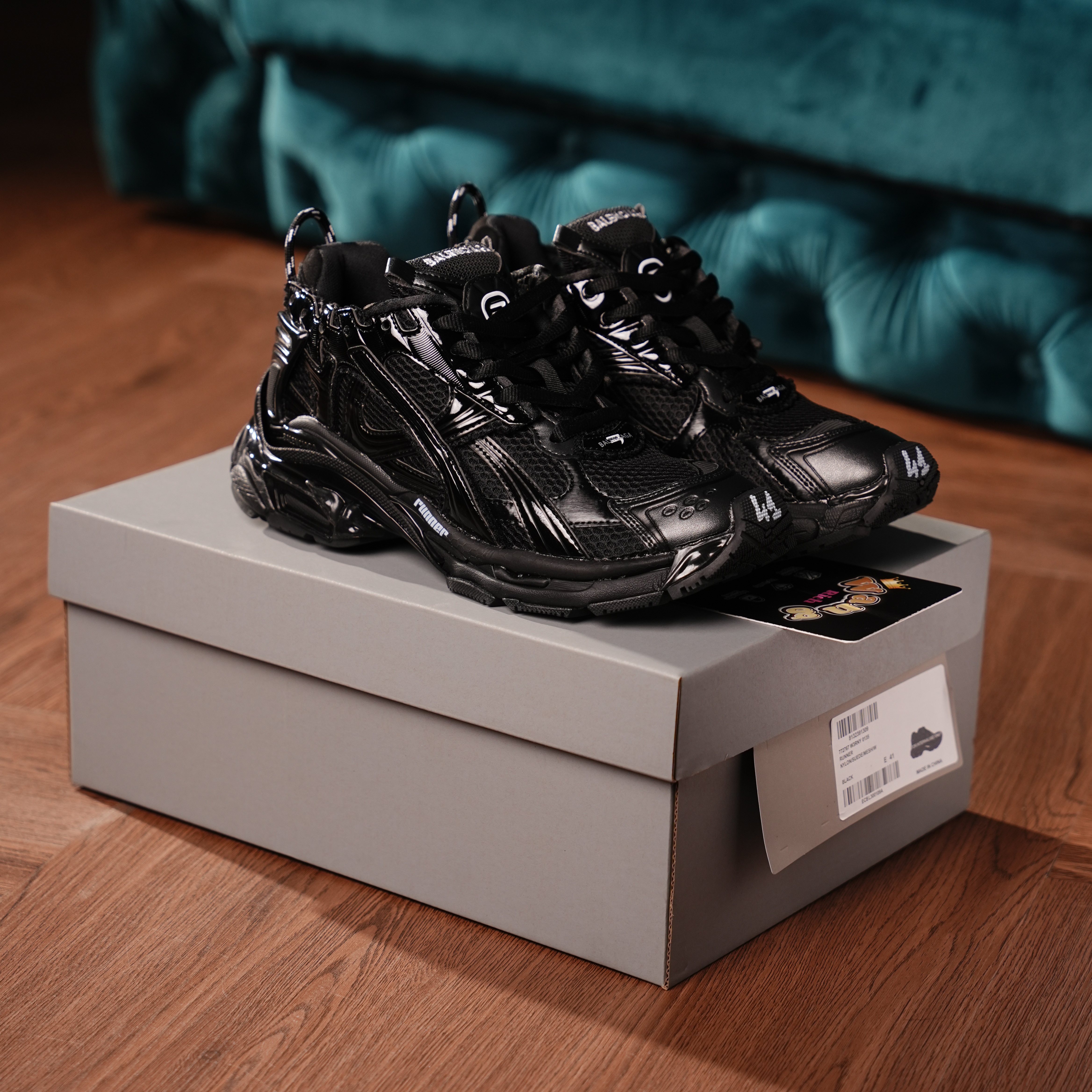Balenciaga Runner Sneaker All Black