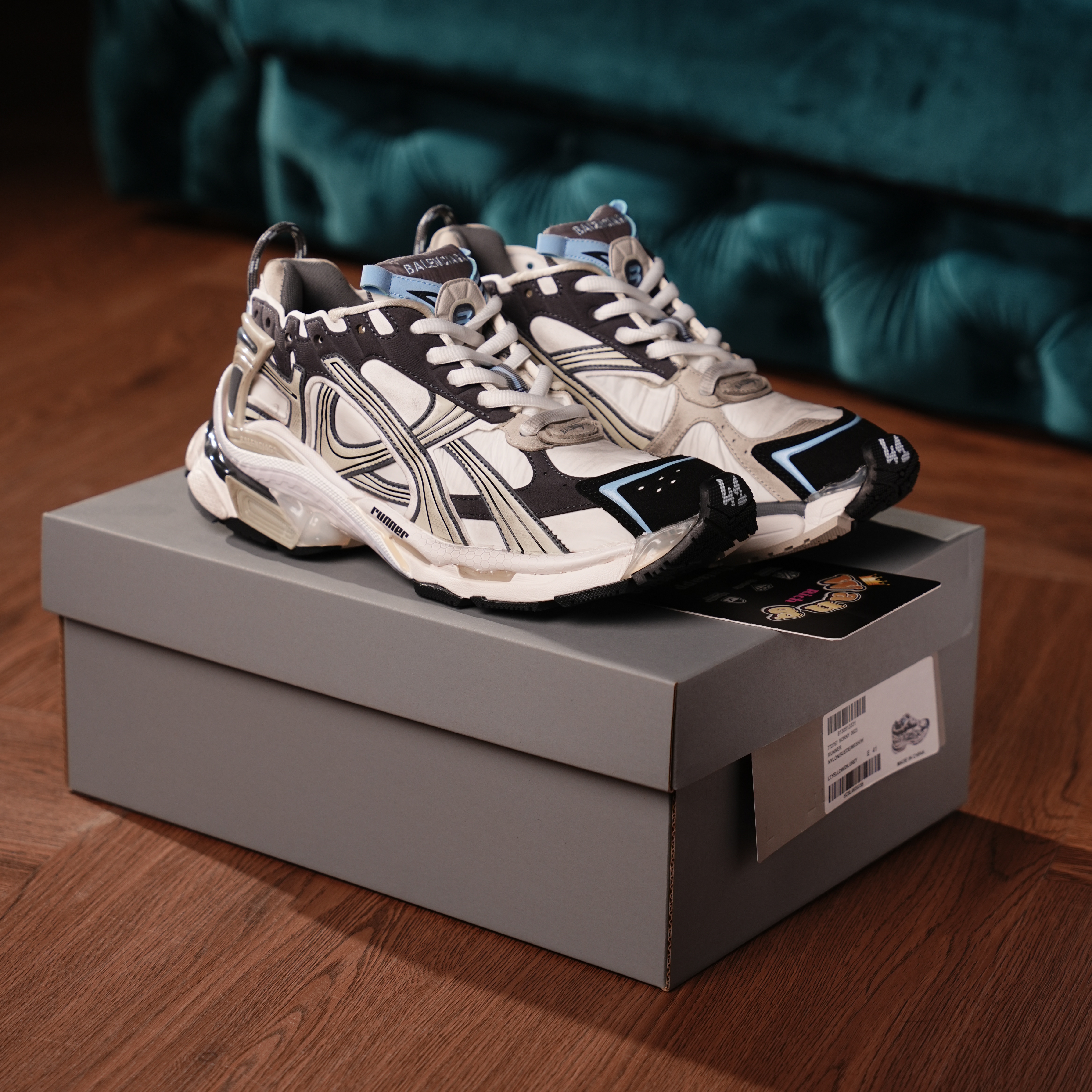 Balenciaga Runner Sneaker "LT.Yellow DK.Grey"