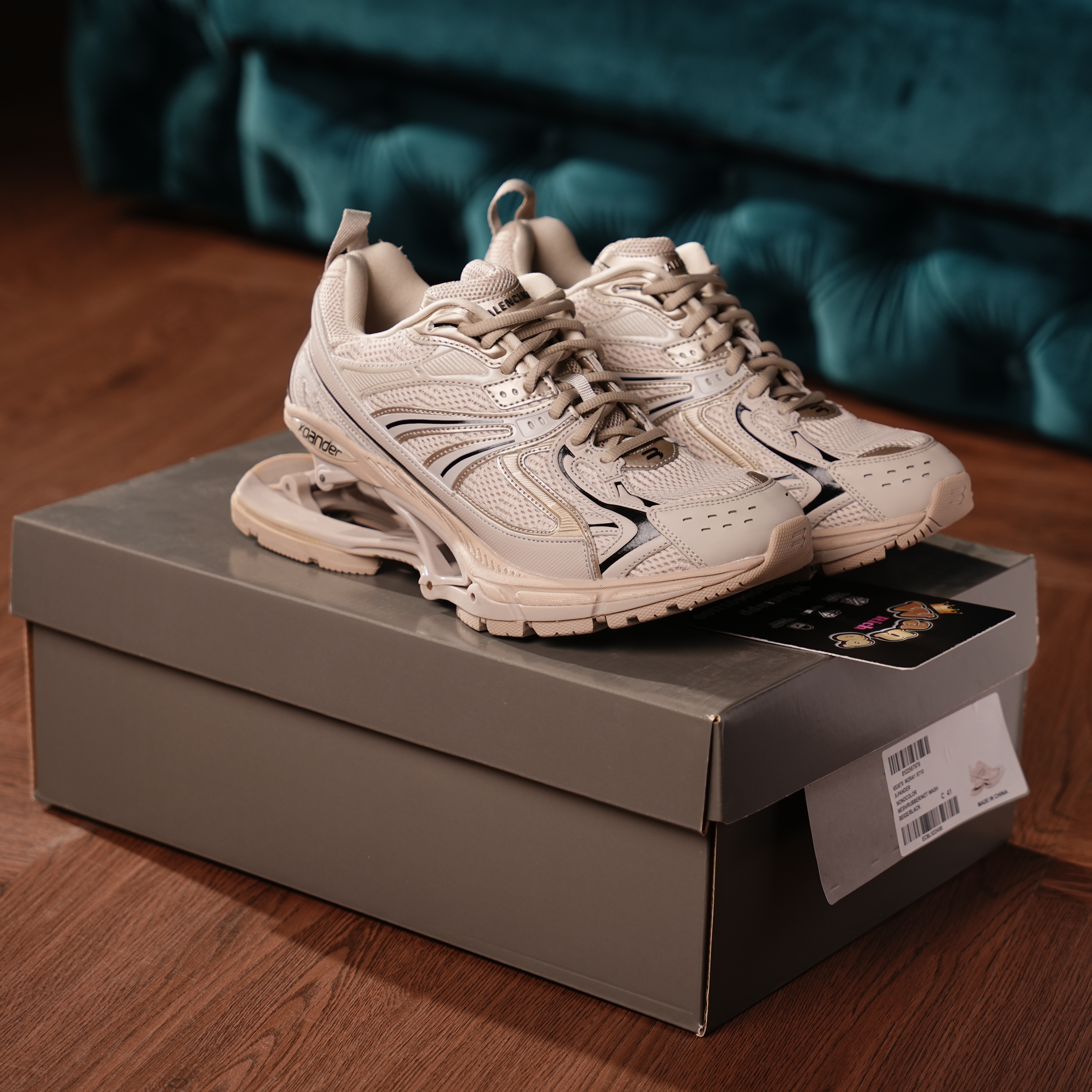 Balenciaga X-Pander Beige Black