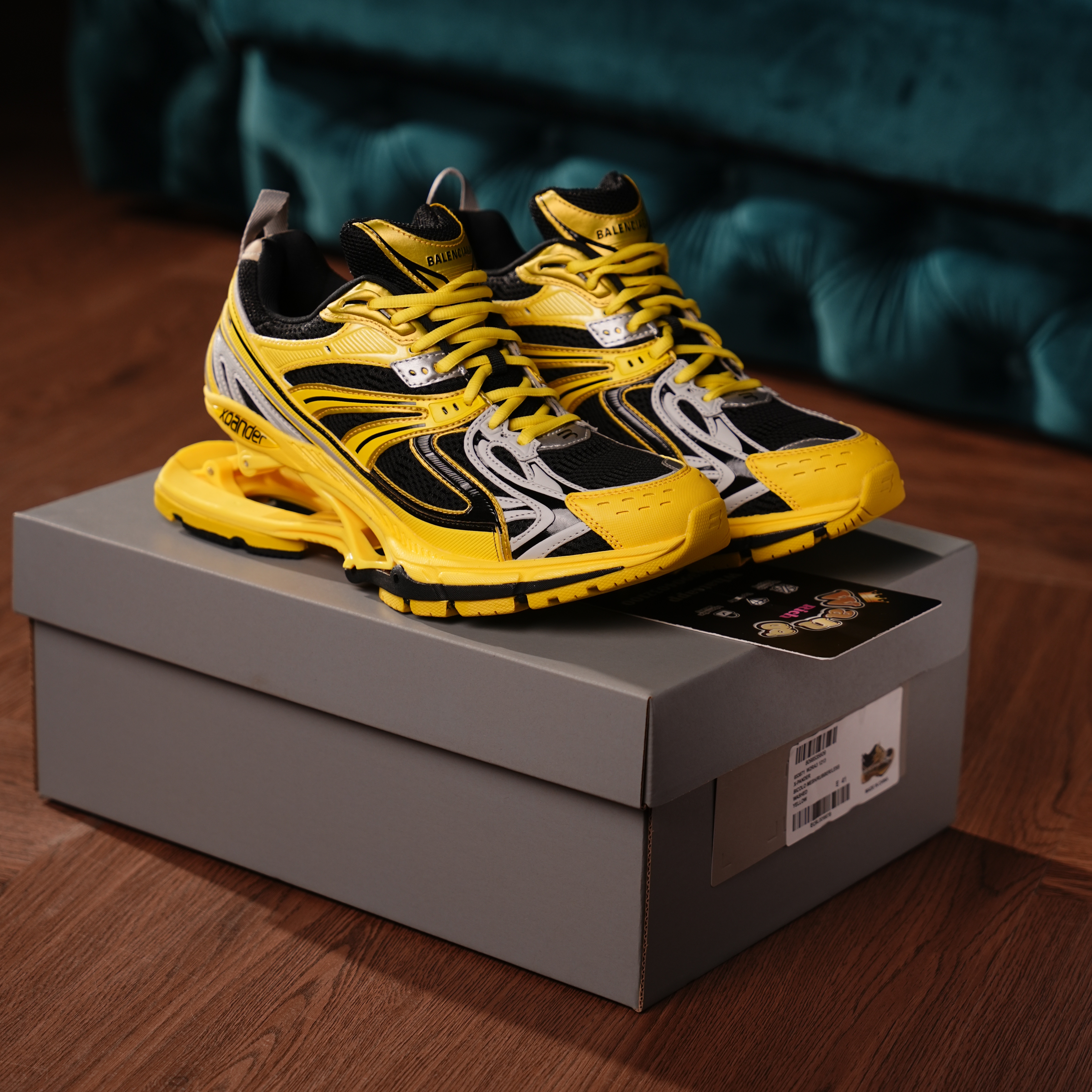 Balenciaga X-Pander Black Yellow