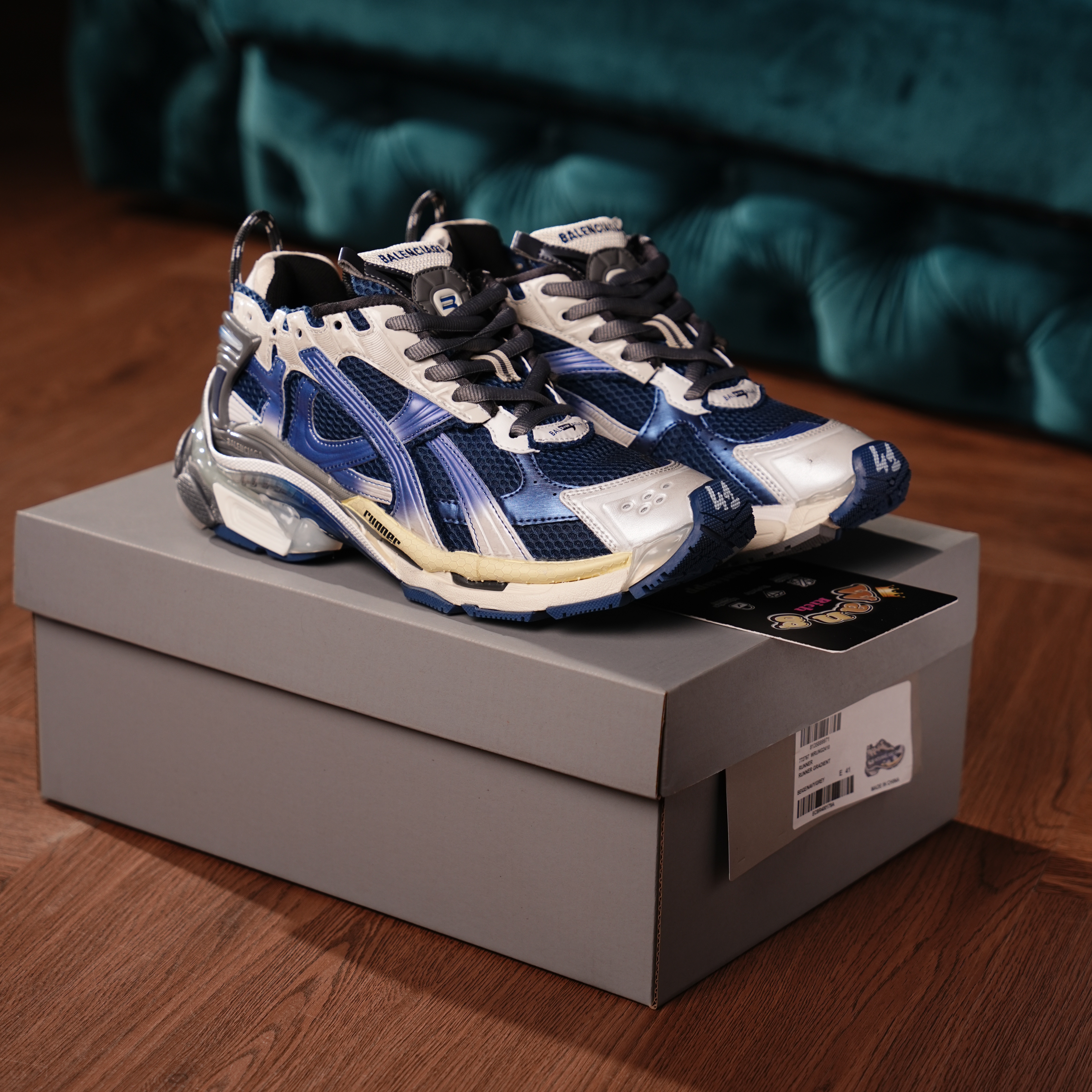Balenciaga Runner Sneaker 'Gradient - Beige Navy'