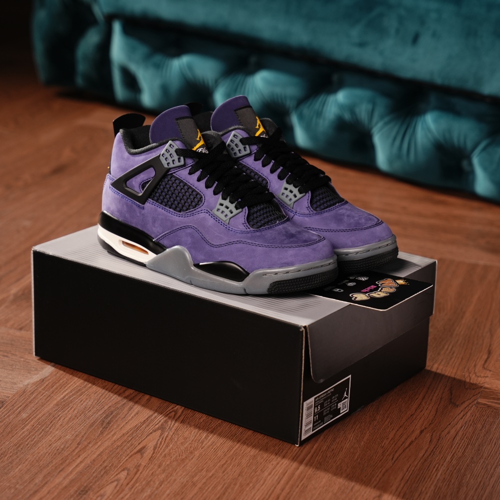 Air Jordan 4 Retro Canyon Purple