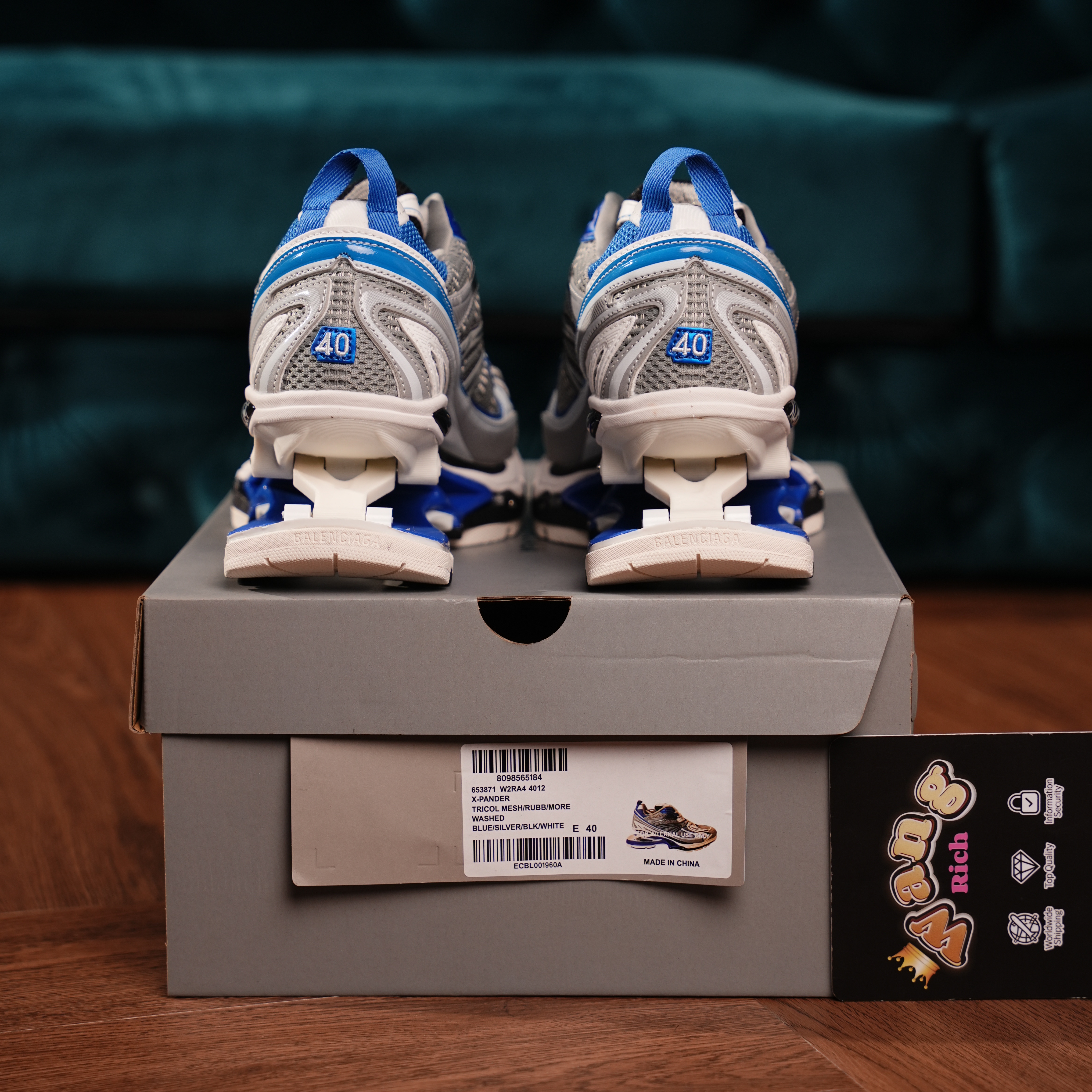 Balenciaga X-Pander Blue Grey
