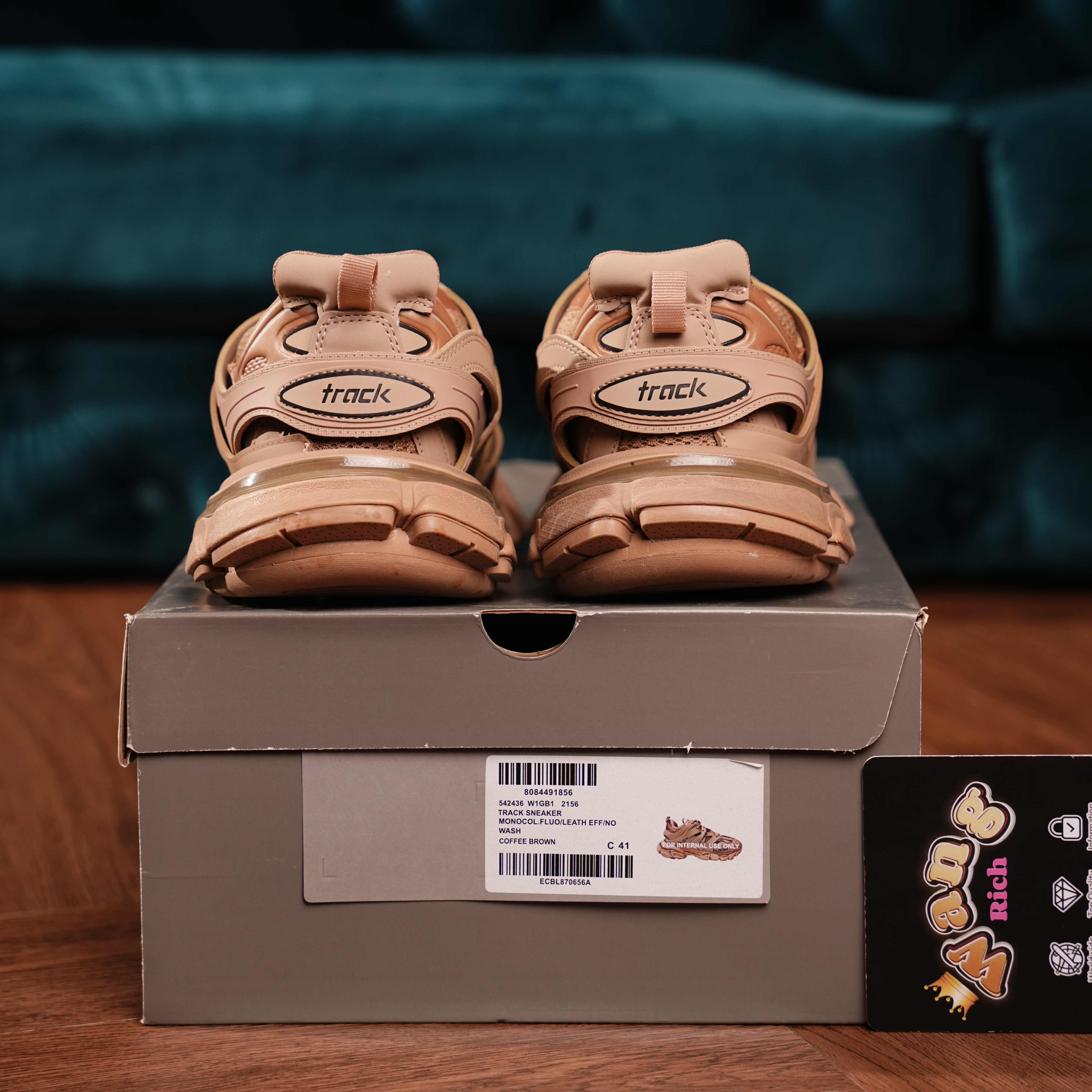 Balenciaga Track Coffee Brown