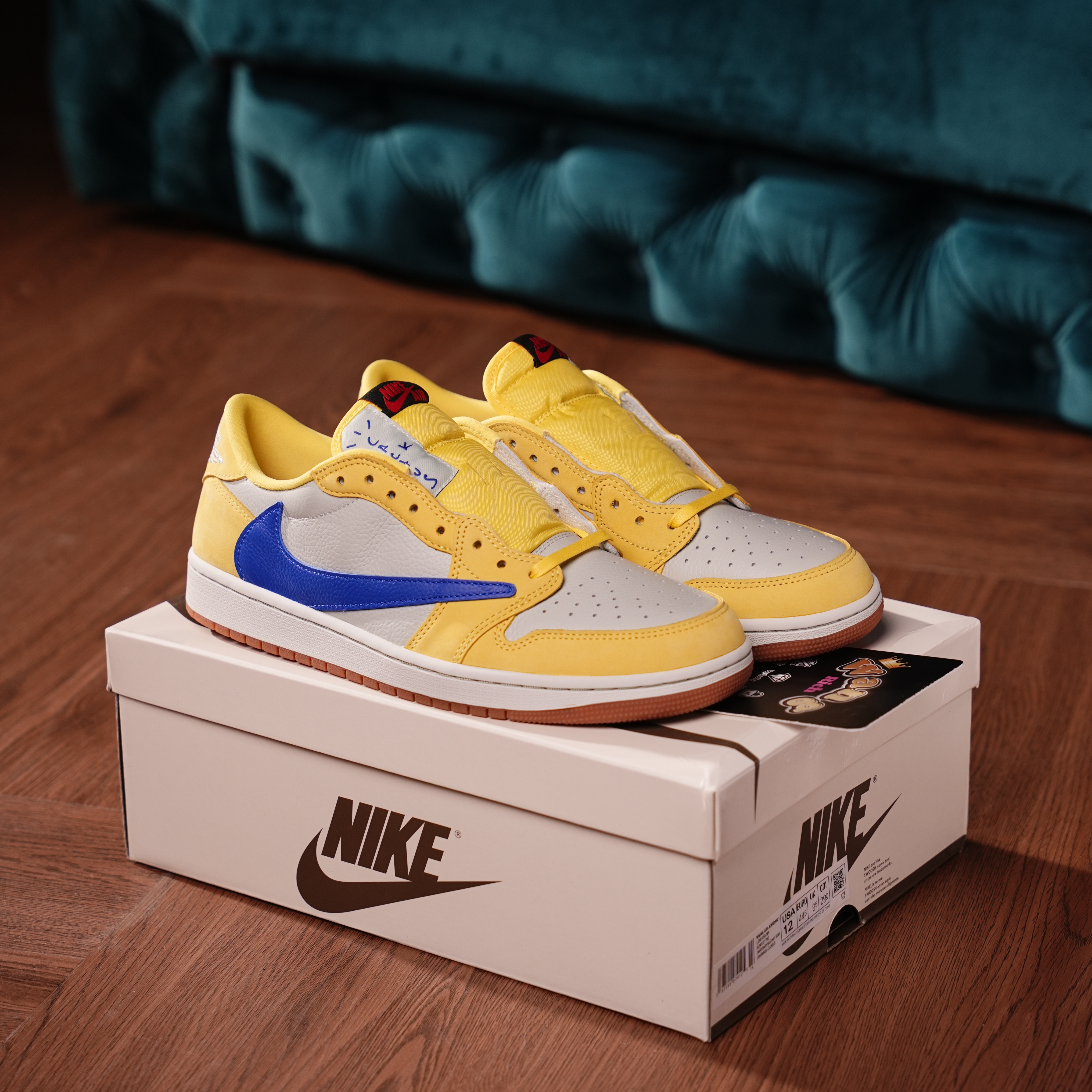 Travis Scott x Air Jordan 1 Low OG 'Canary'