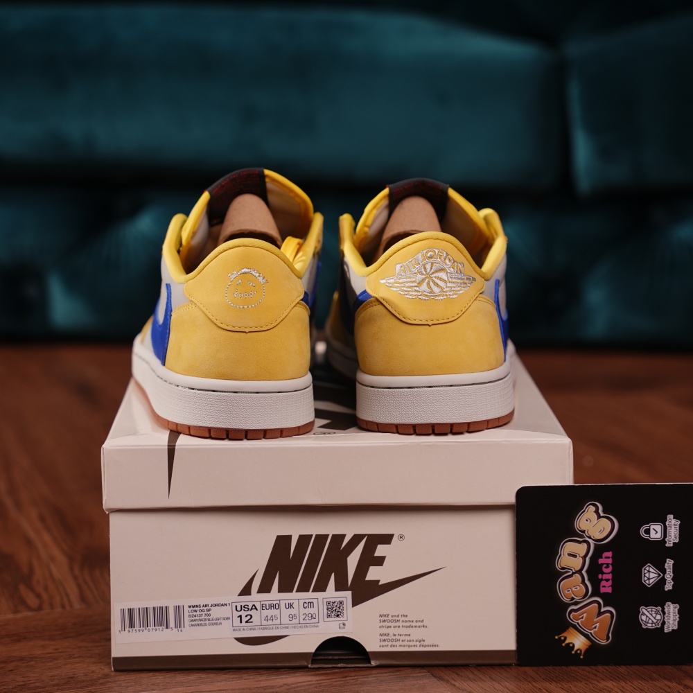 Travis Scott x Air Jordan 1 Low OG 'Canary'