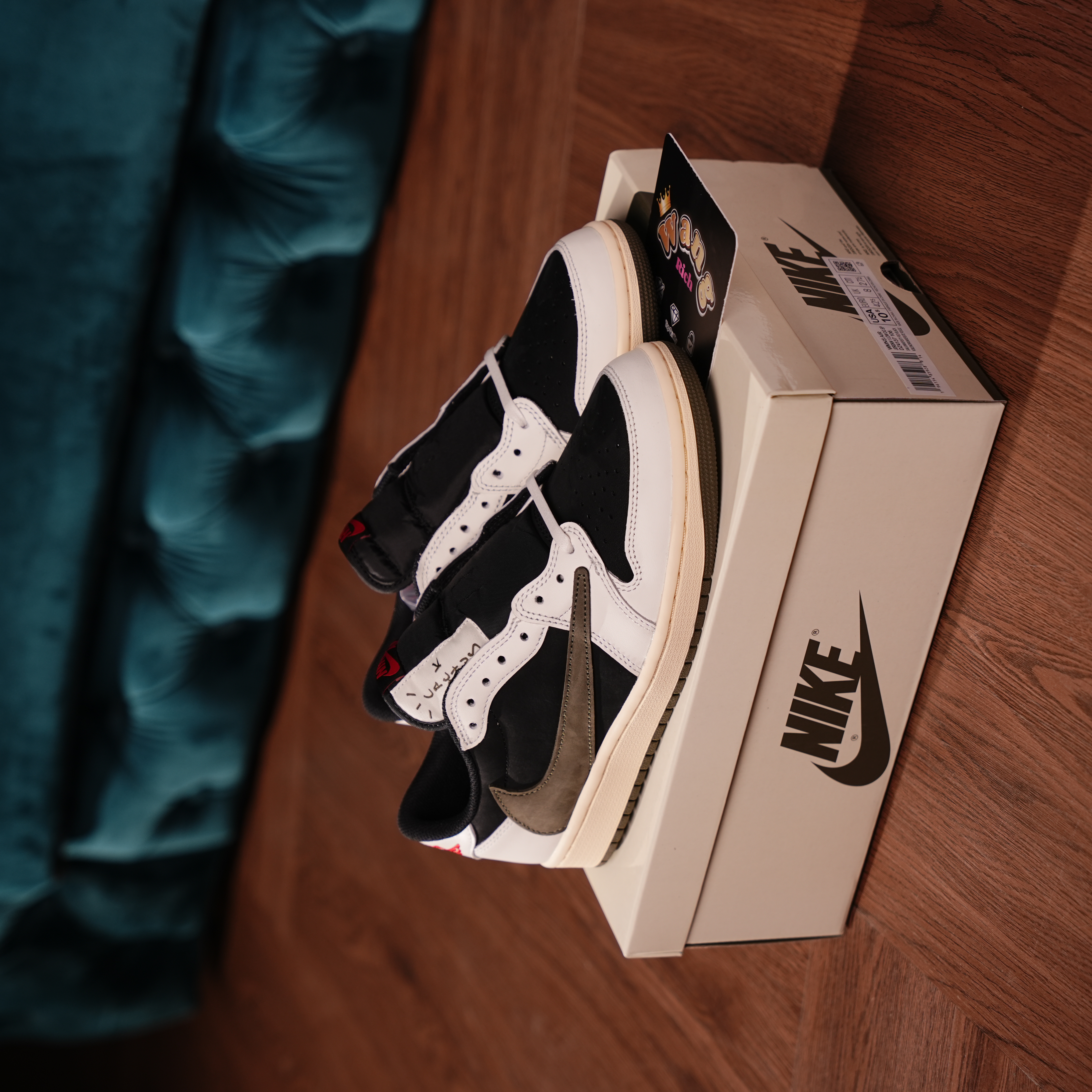 Travis Scott Air Jordan 1 Low Olive | RichWang Kicks