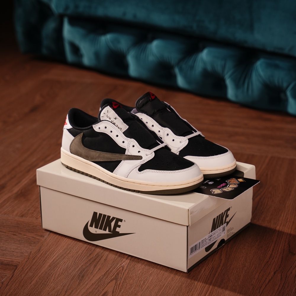 Travis Scott x Air Jordan 1 Low OG Olive