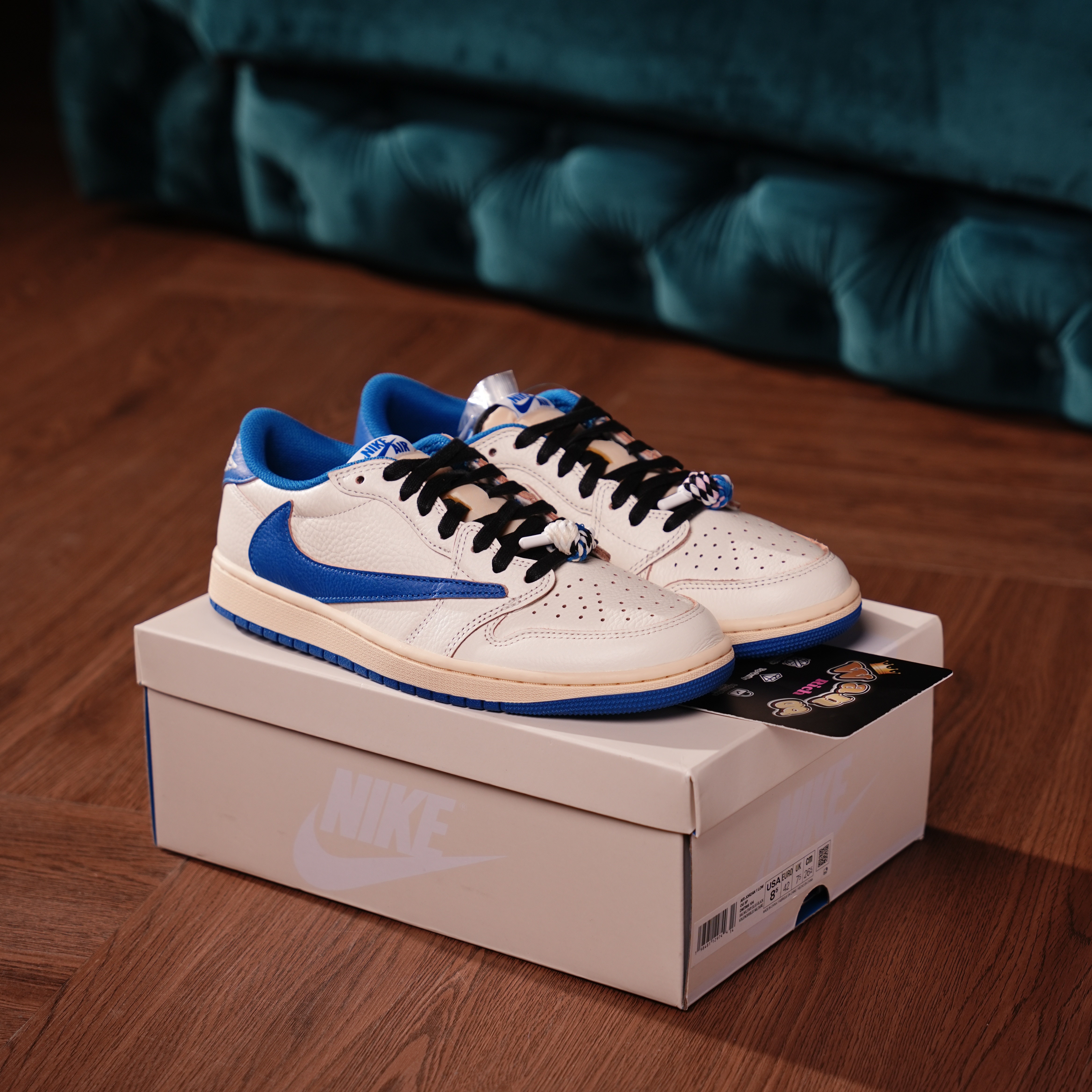 Fragment Design x Travis Scott x Air Jordan 1 Retro Low