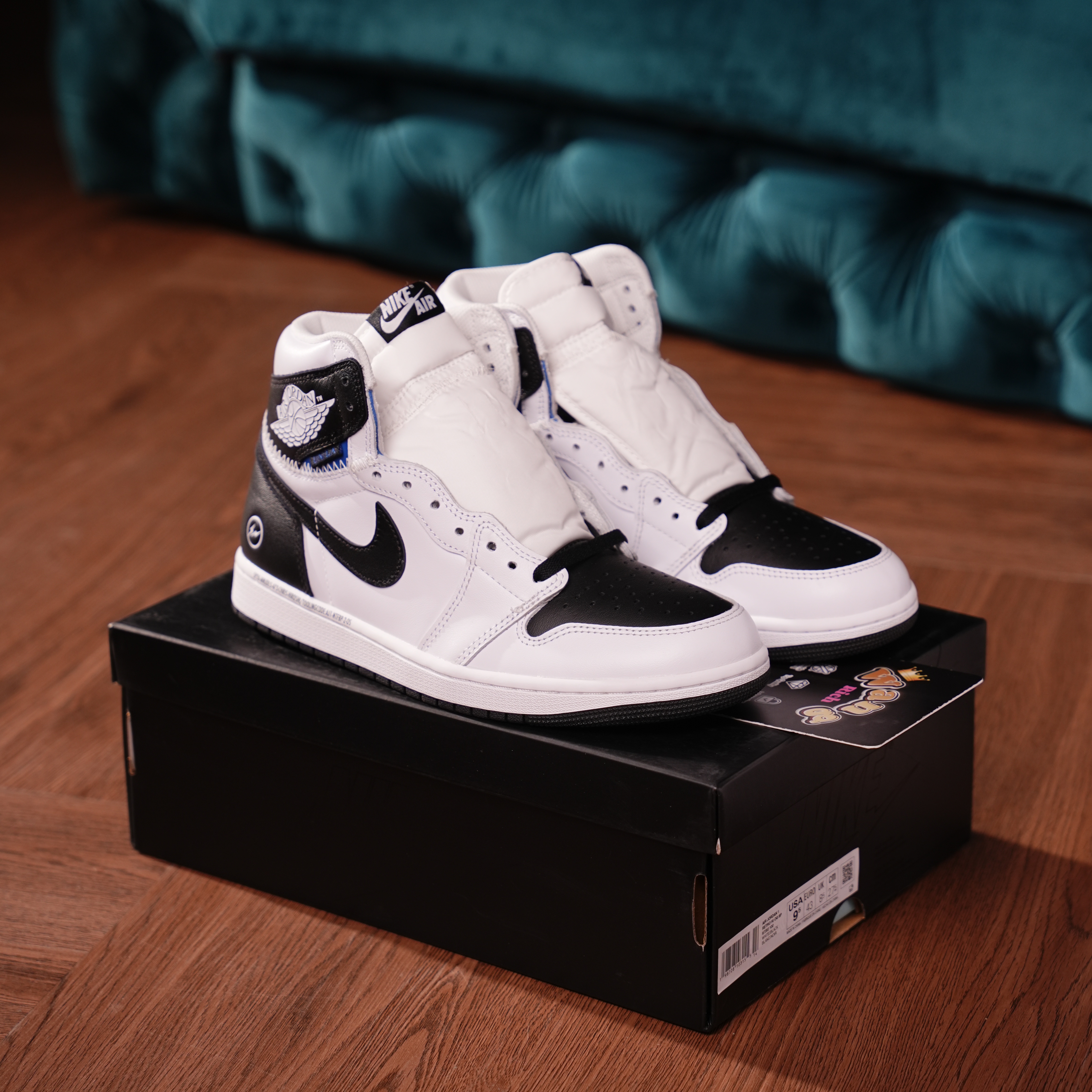 Union LA x Air Jordan 1 Retro Lightning UN Black And White