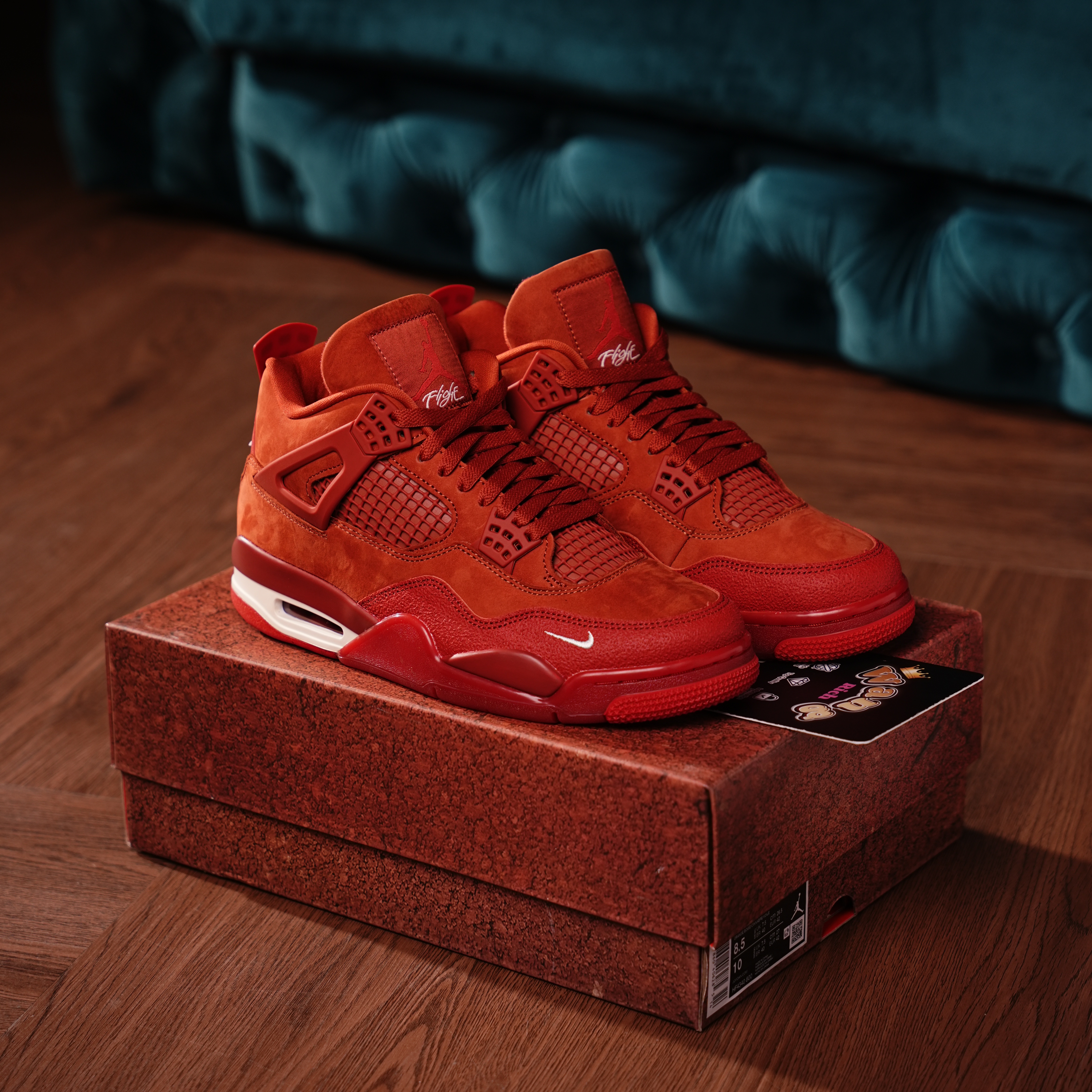 Air Jordan 4 Retro OG SP Nigel Sylvester Brick by Brick