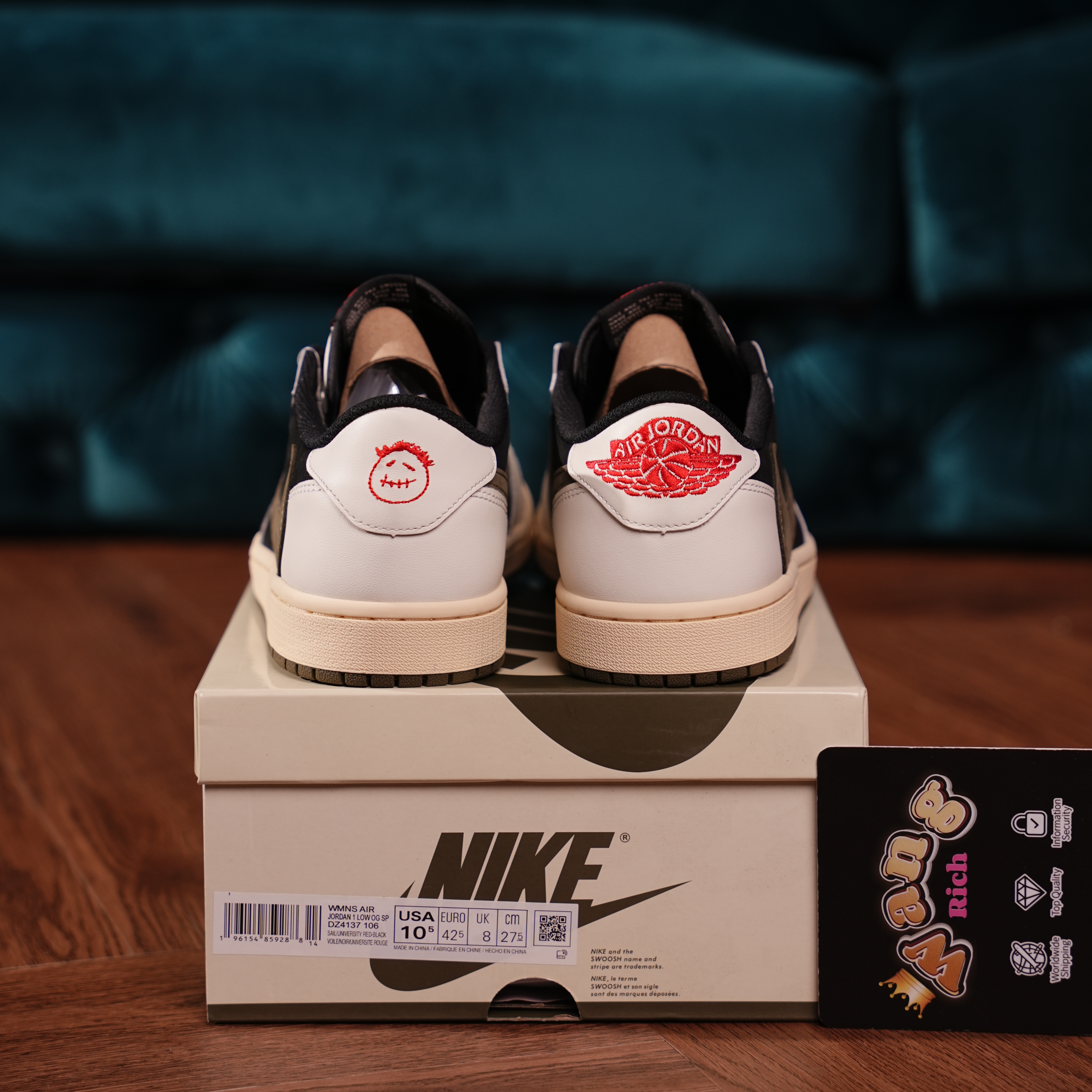Travis Scott x Air Jordan 1 Low OG Olive
