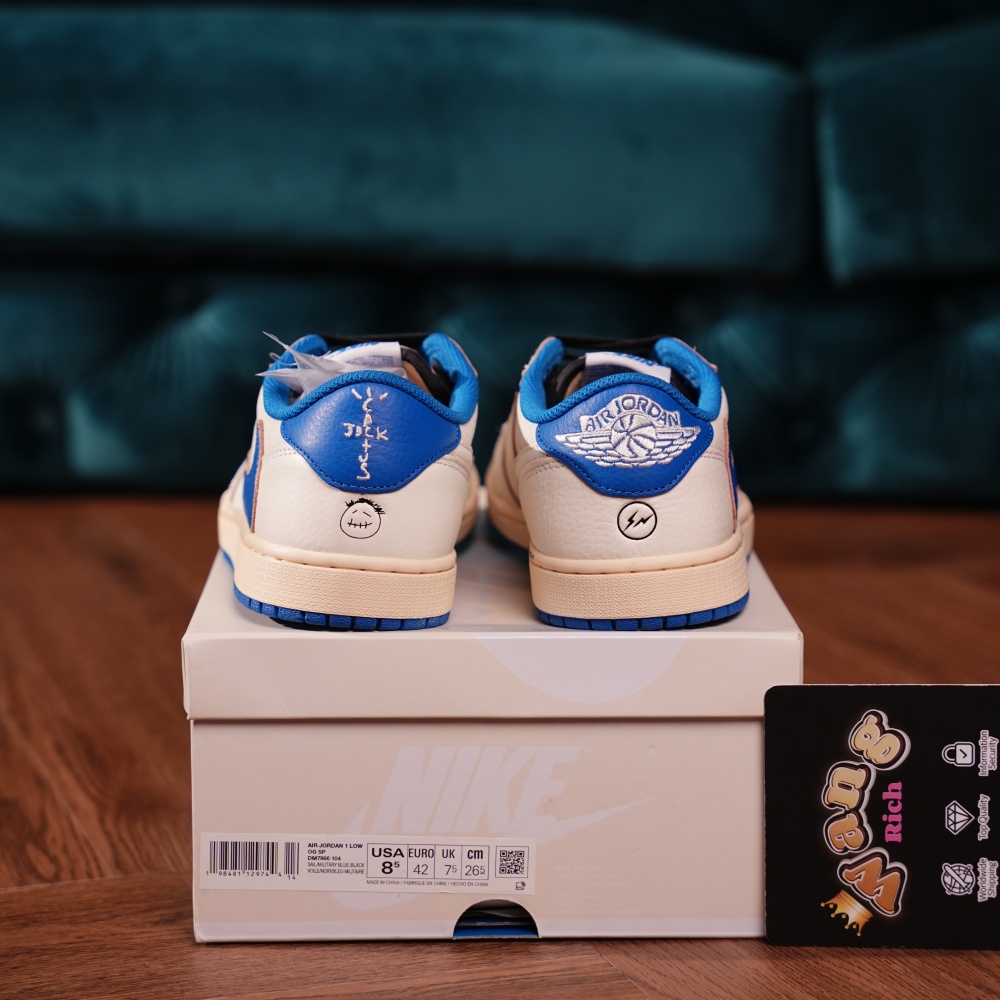 Fragment Design x Travis Scott x Air Jordan 1 Retro Low