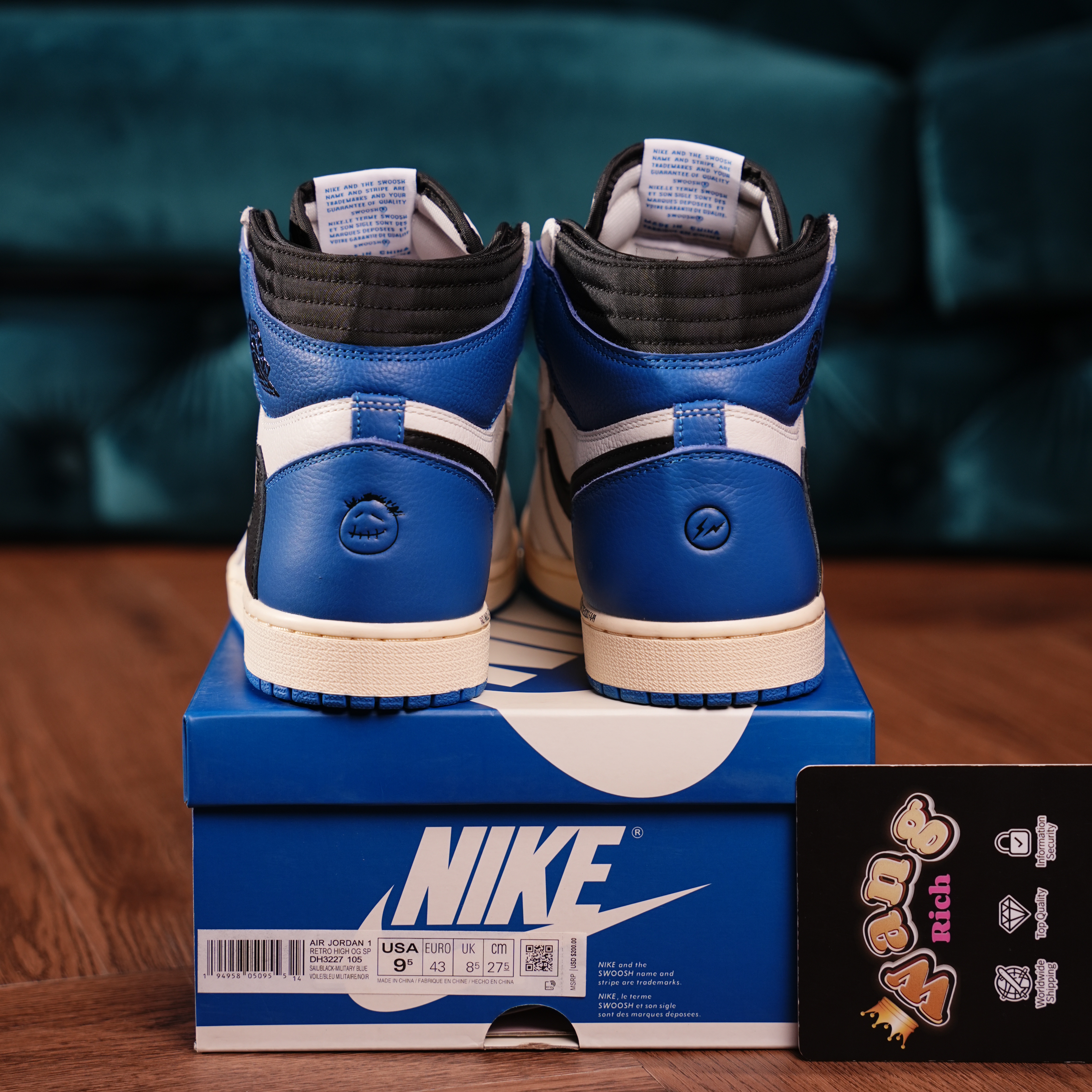 Air Jordan 1 Retro High OG SP Fragment x Travis Scott