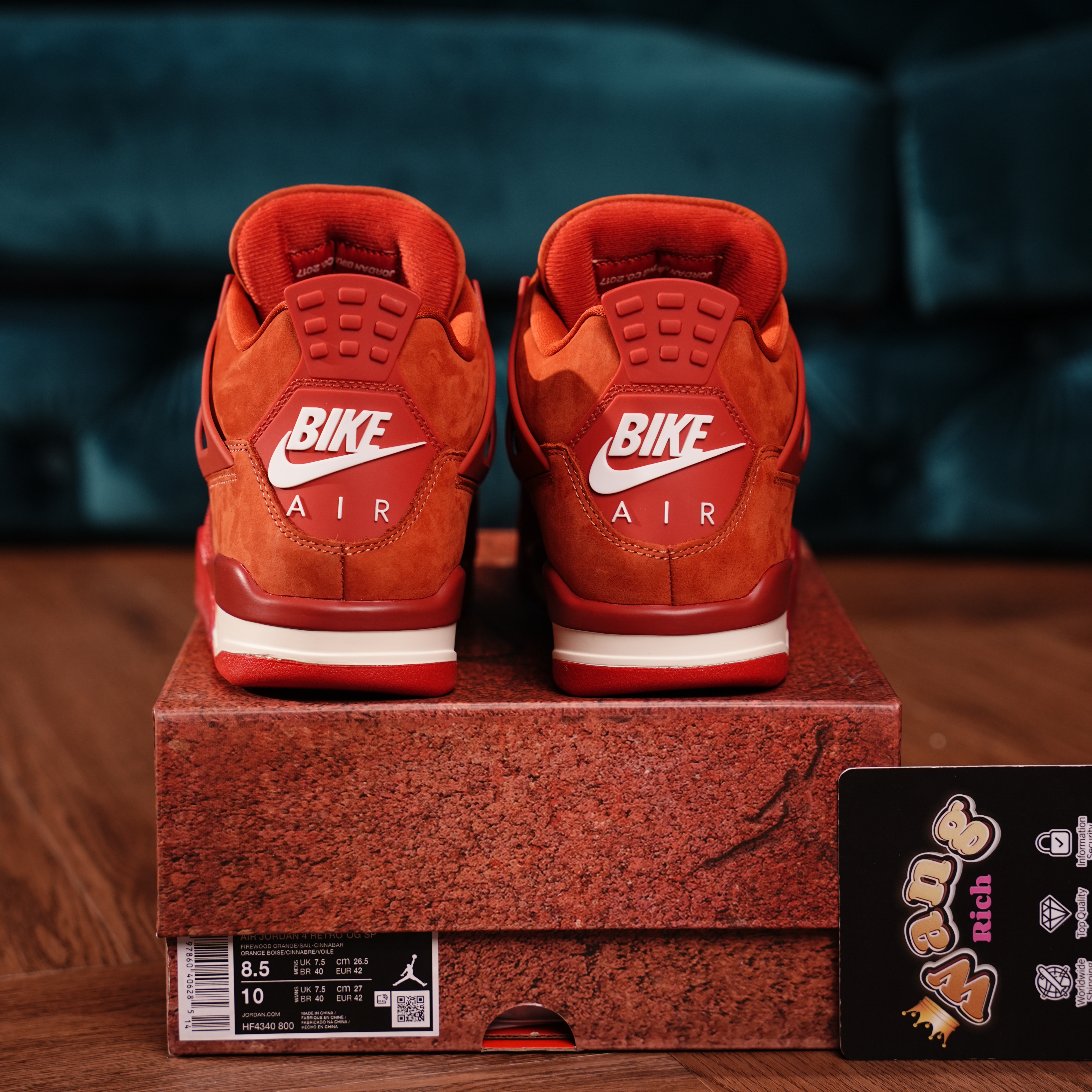 Air Jordan 4 Retro OG SP Nigel Sylvester Brick by Brick