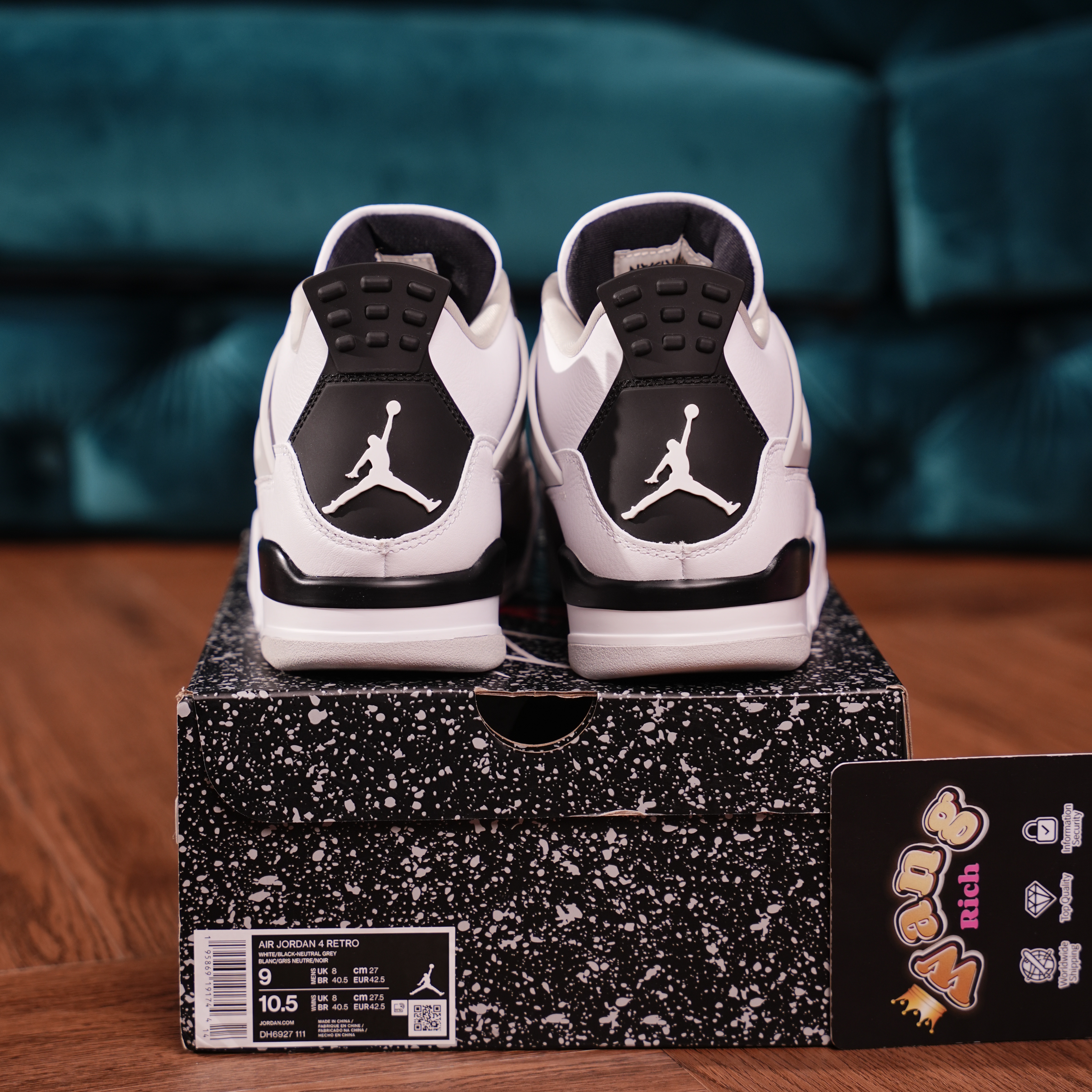 Air Jordan 4 Retro Military Black