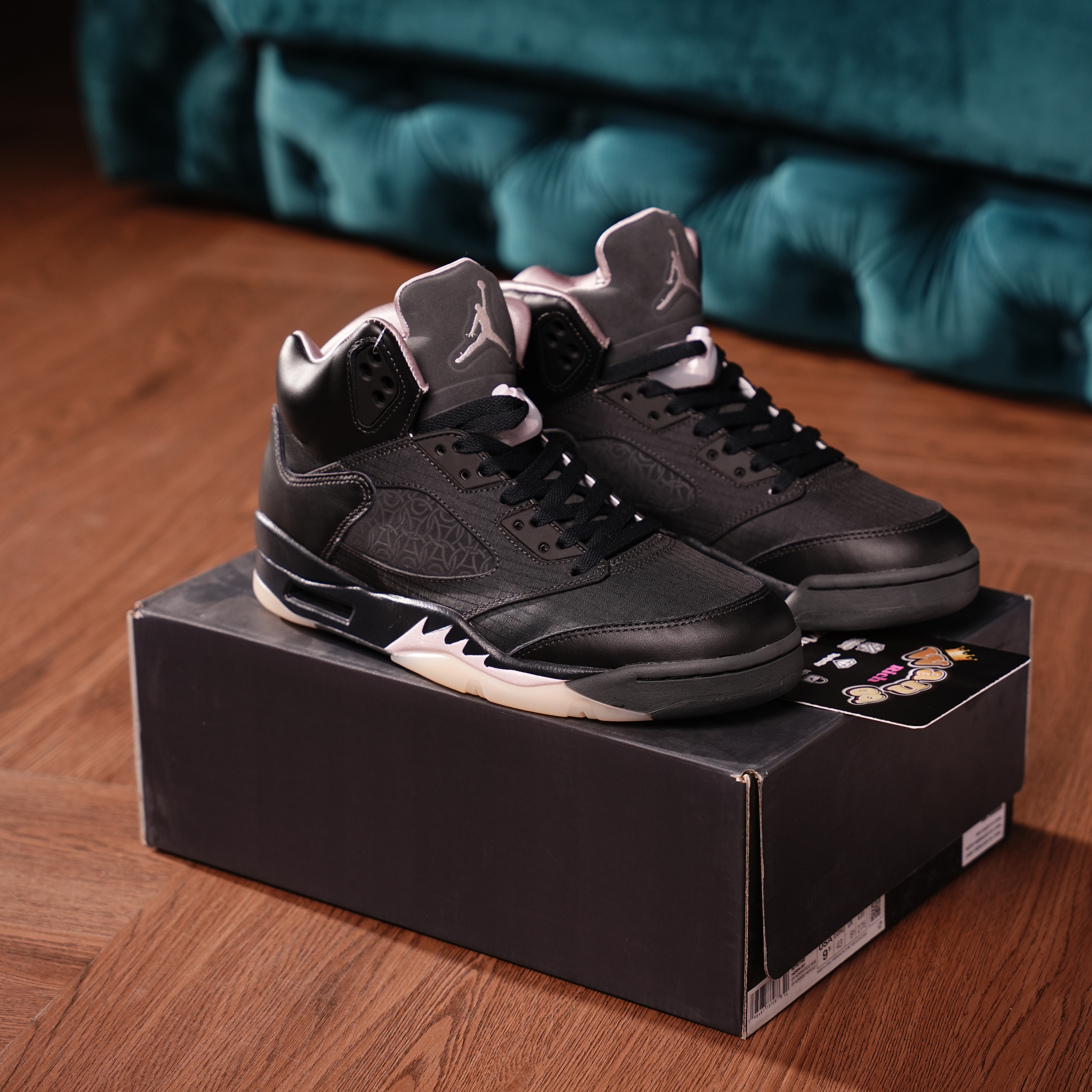PSG X Air Jordan 5 'Off Nore Parcitle Rose'