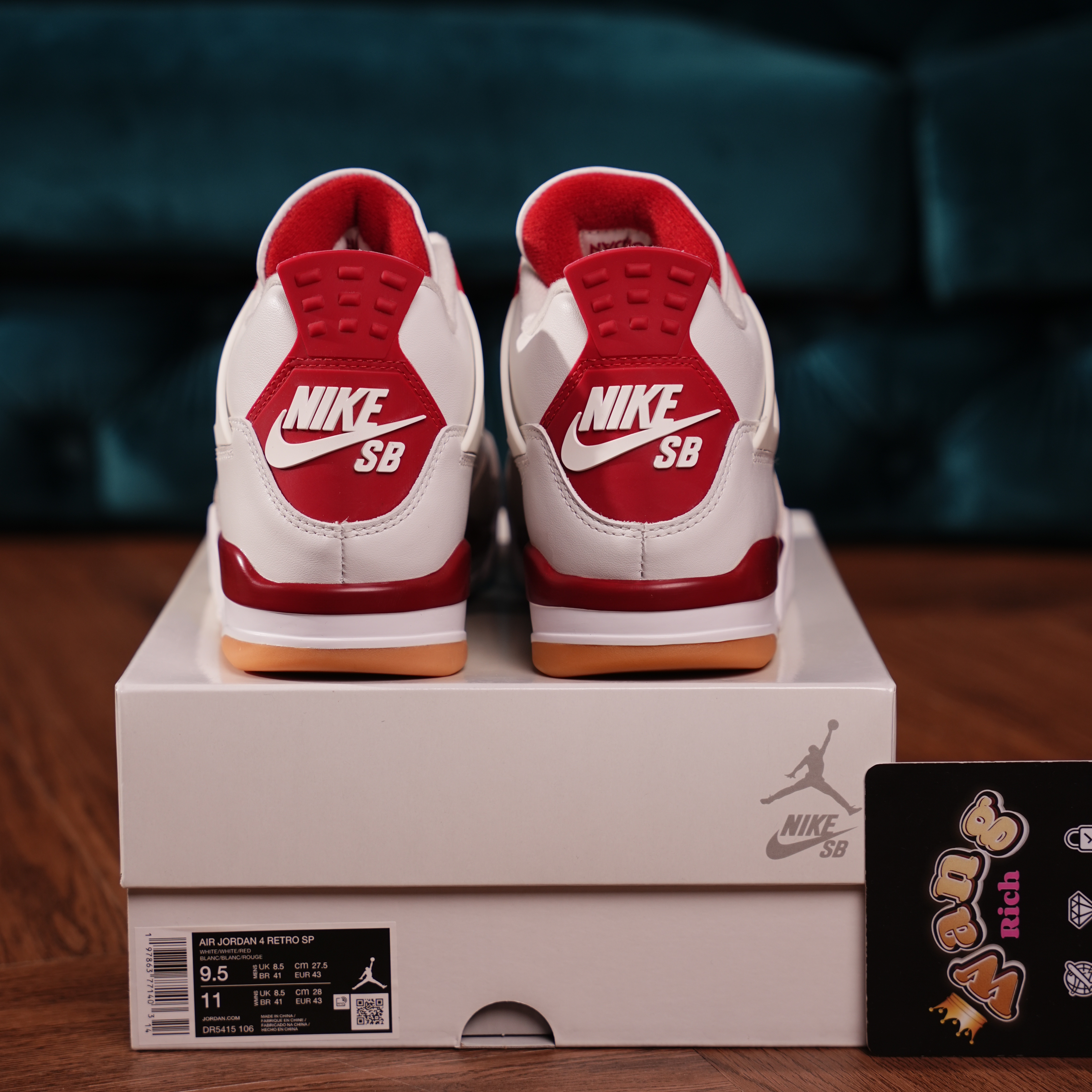 Nike SB x Air Jordan 4 Retro SP 'Varsity Red’
