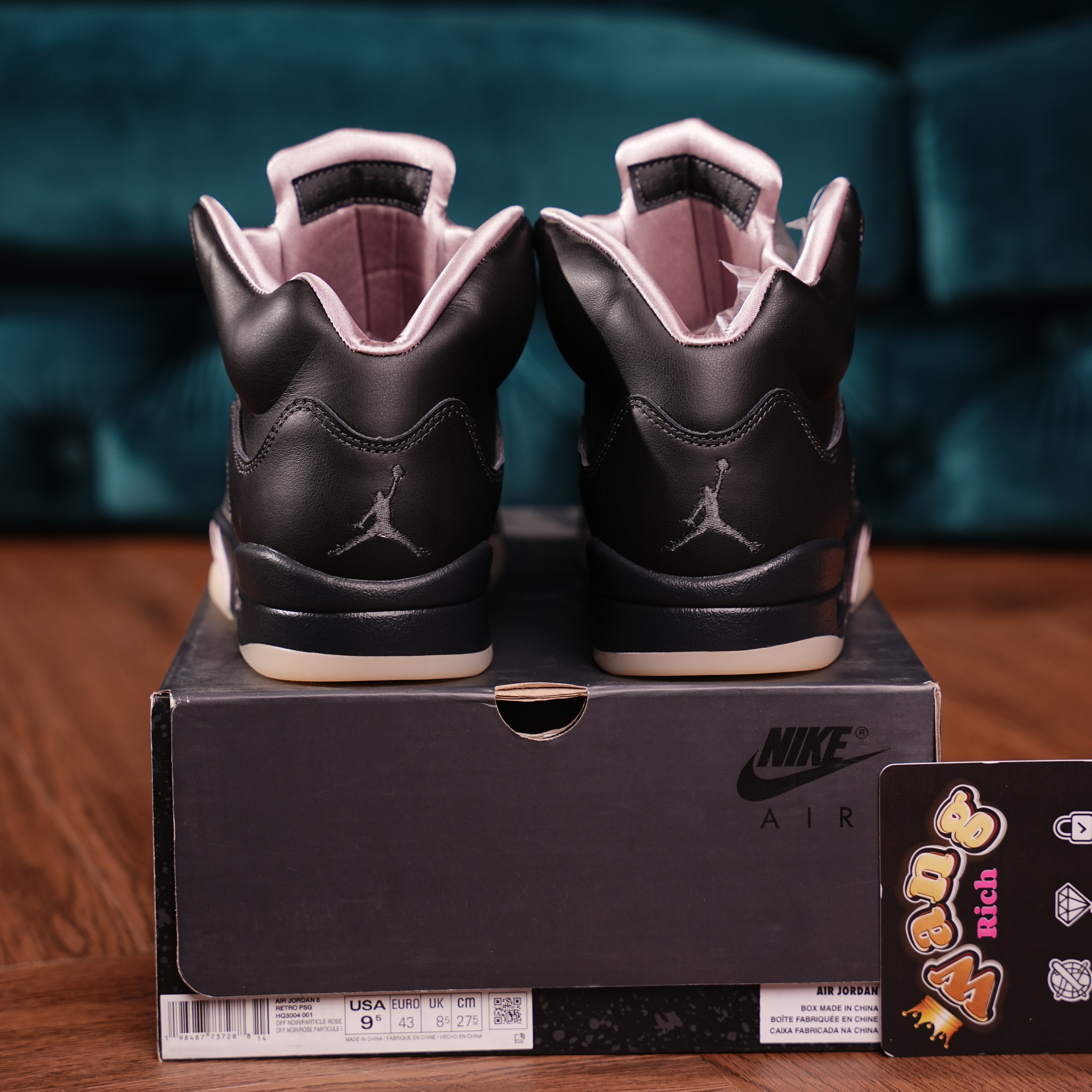 PSG X Air Jordan 5 'Off Nore Parcitle Rose'