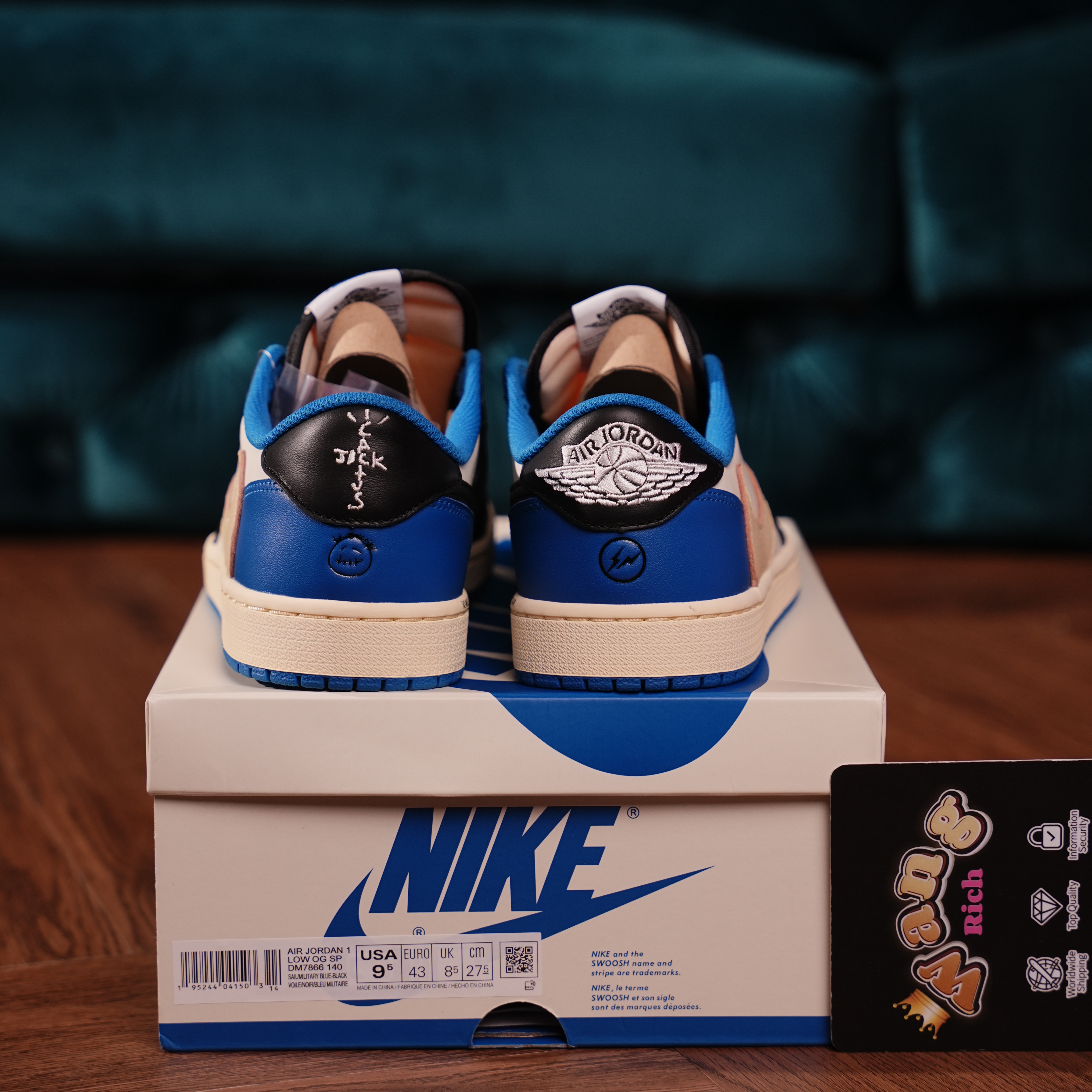Travis Scott x Fragment Design x Air Jordan 1 Low