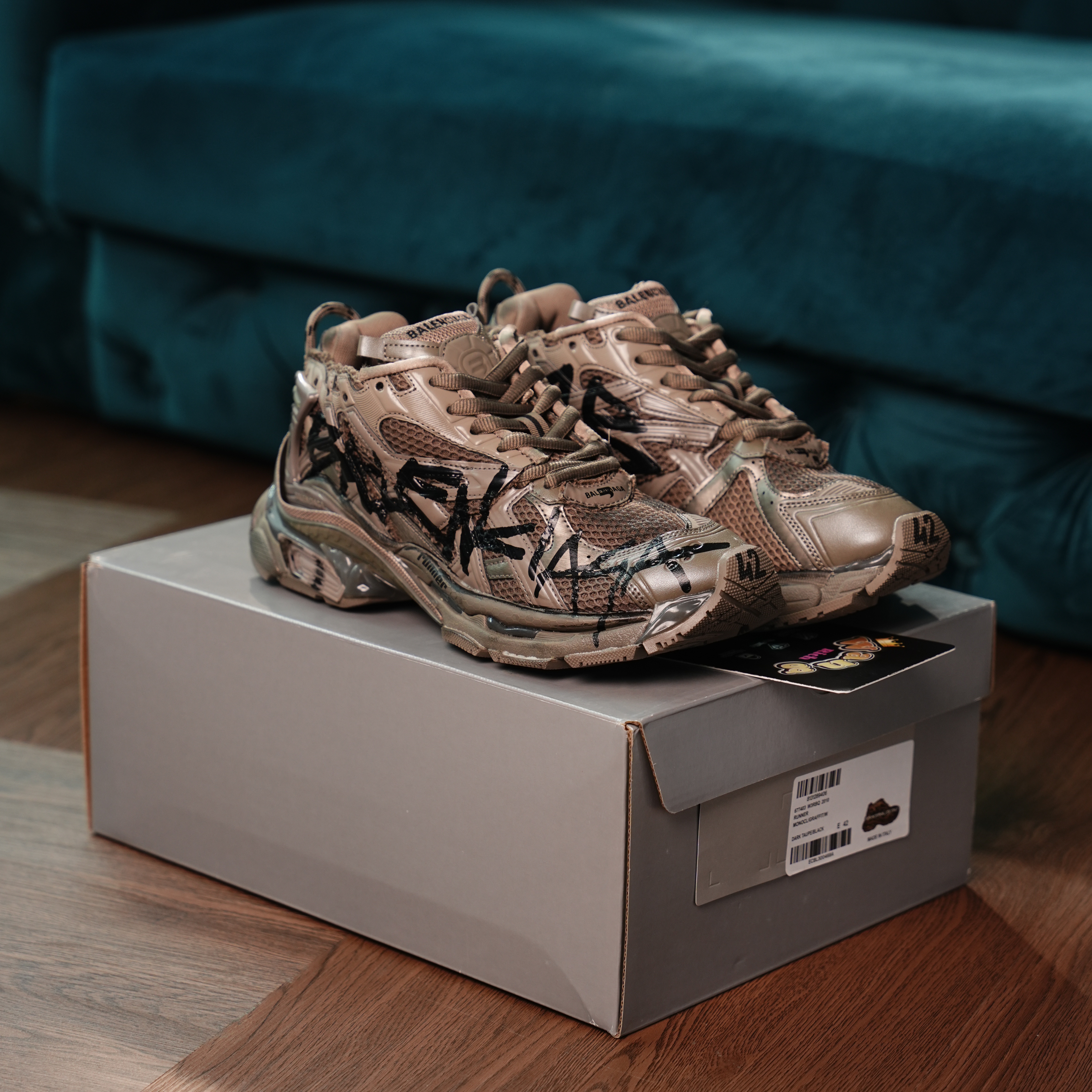Balenciaga Runner Black Brown
