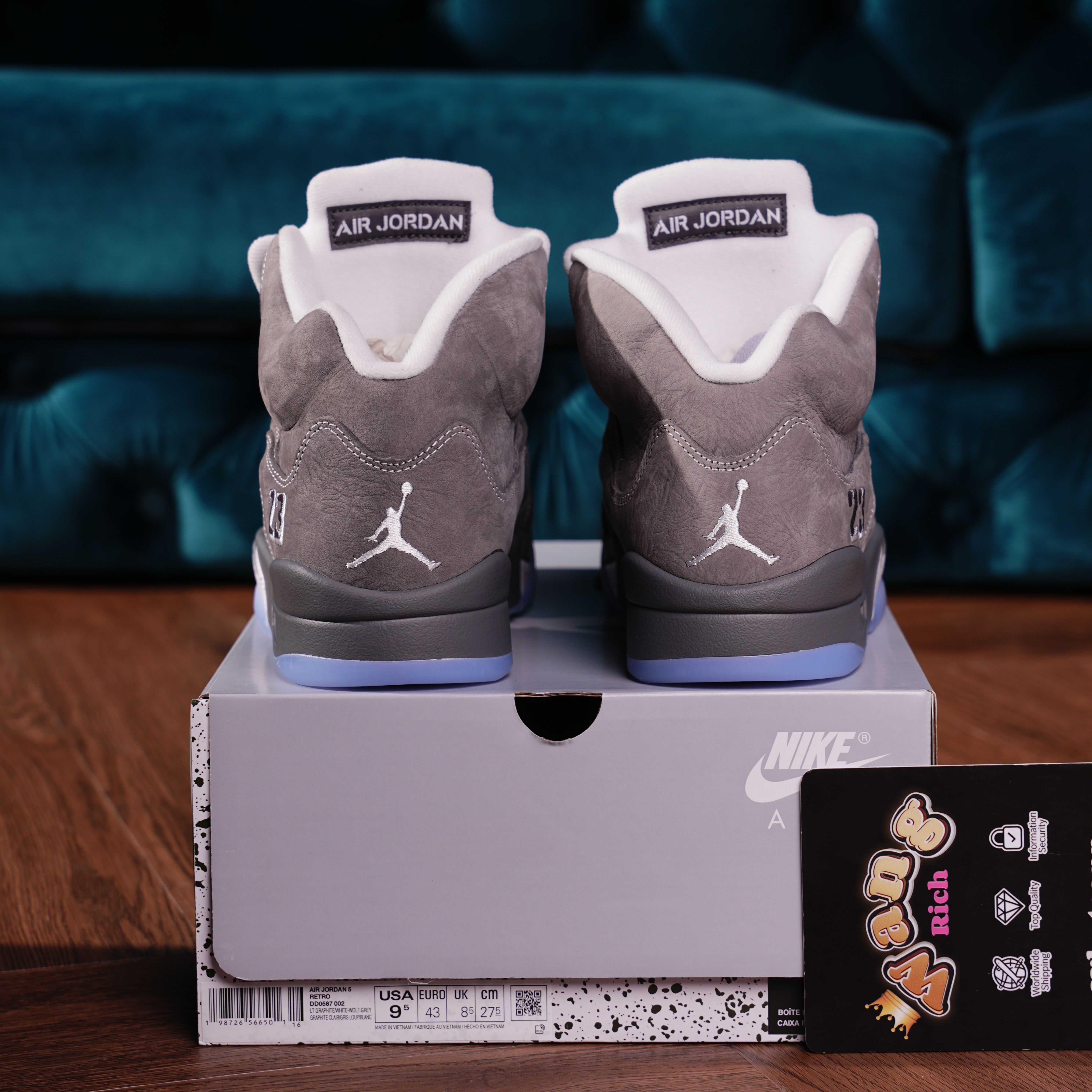 Air Jordan 5 Retro 'Wolf Grey'
