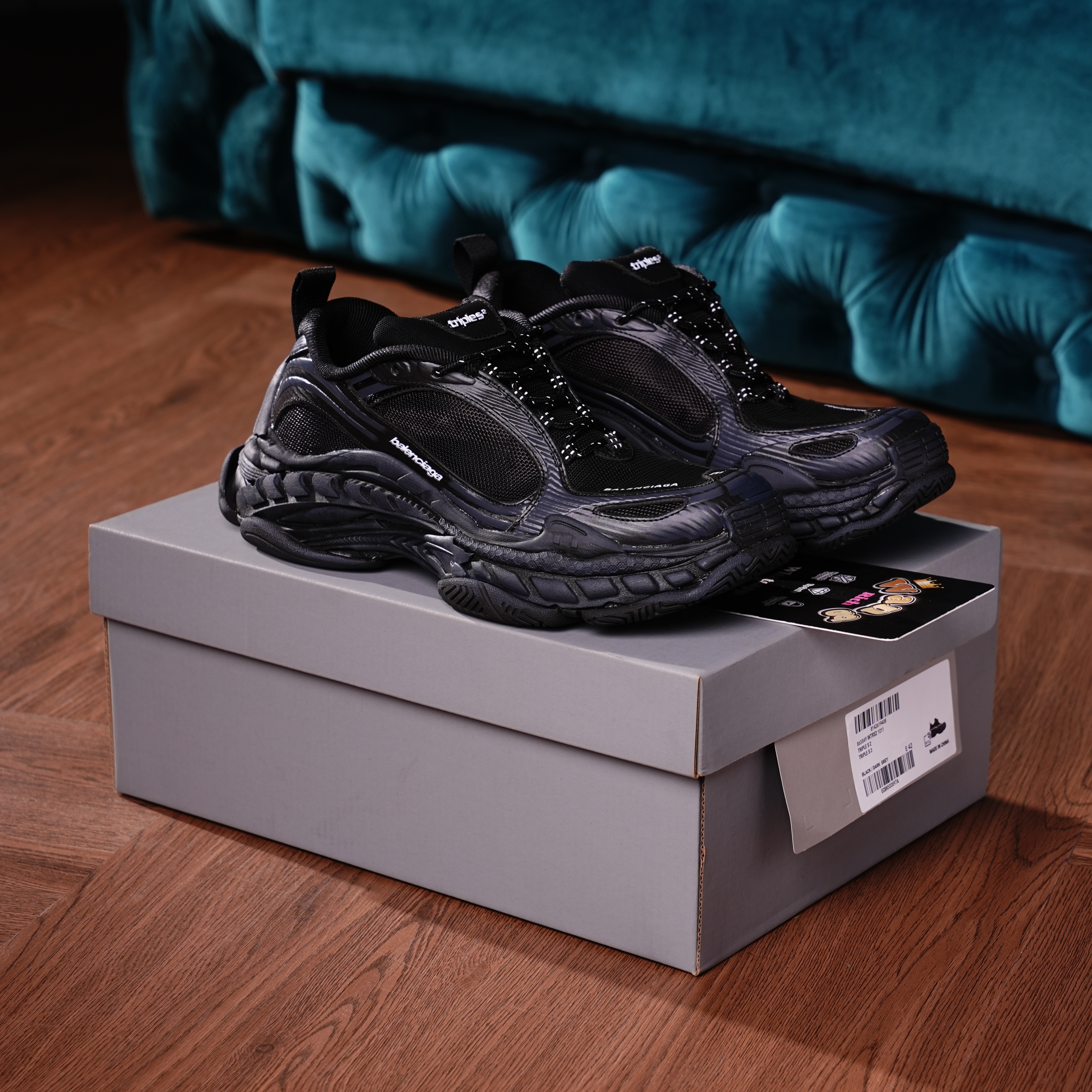 Balenciaga Triple S 2.0 Black Dark Grey