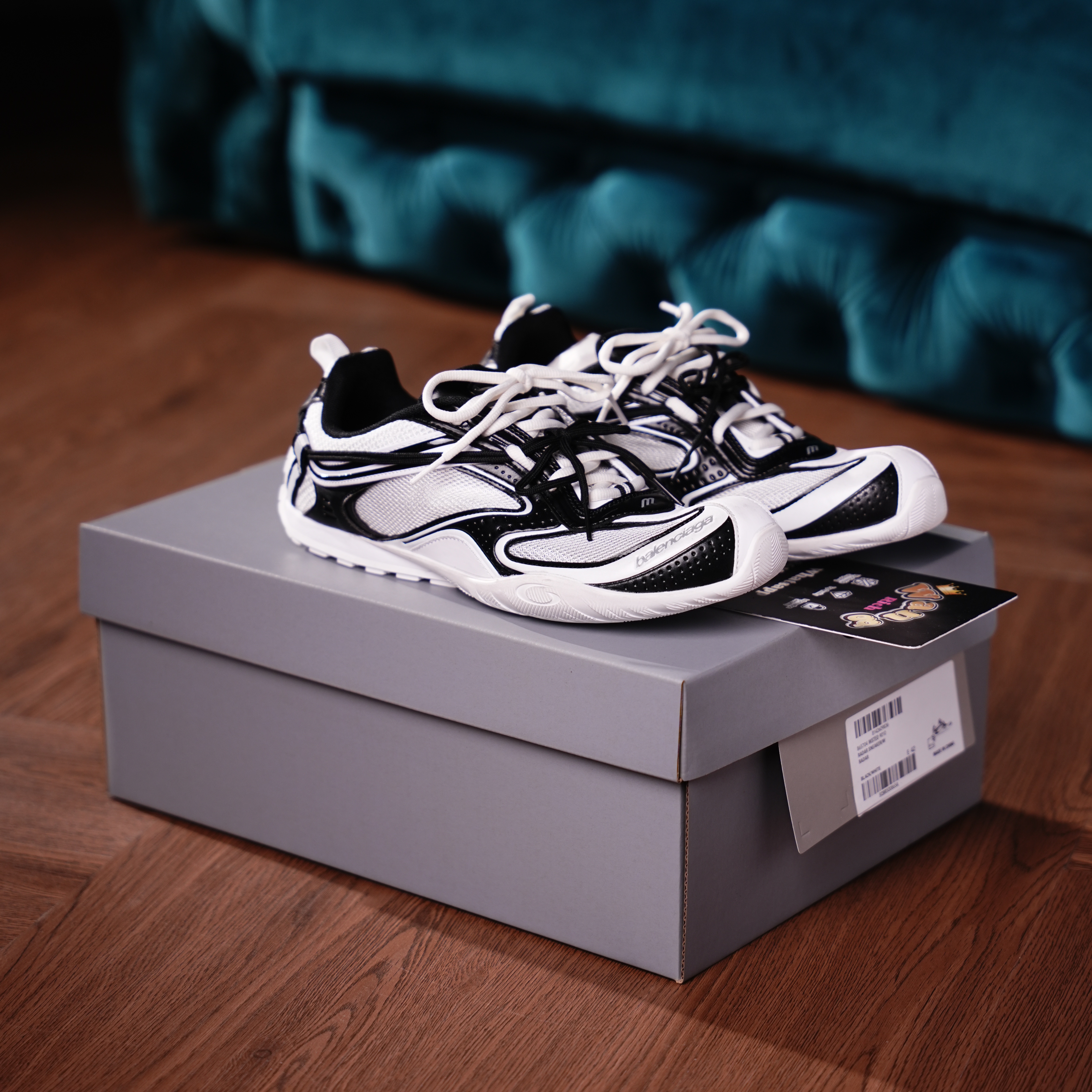 Balenciaga Radar Black White