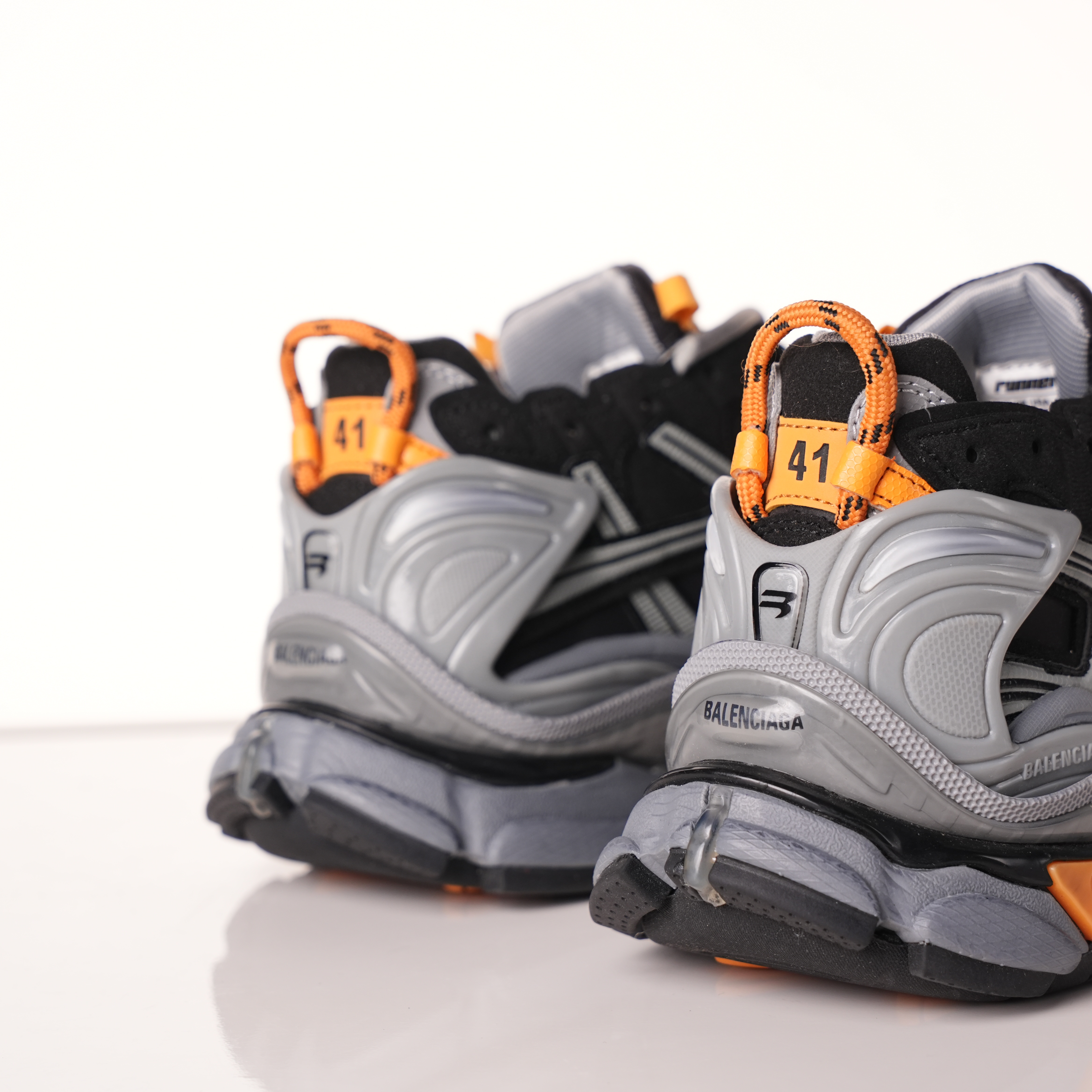 Balenciaga Runner Sneaker 'Black Fluo Orange'
