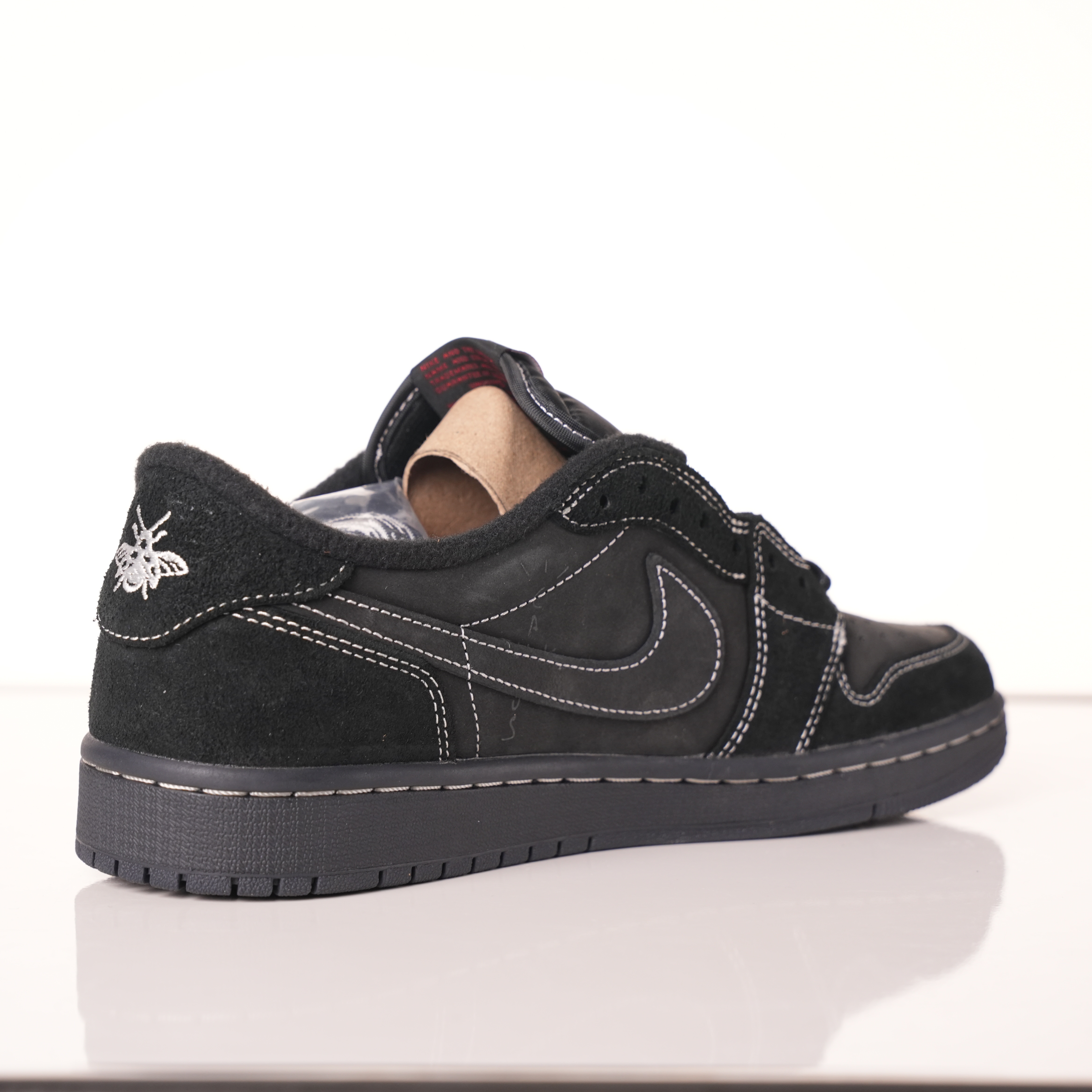 Travis Scott x Air Jordan 1 Low OG SP Black Phantom