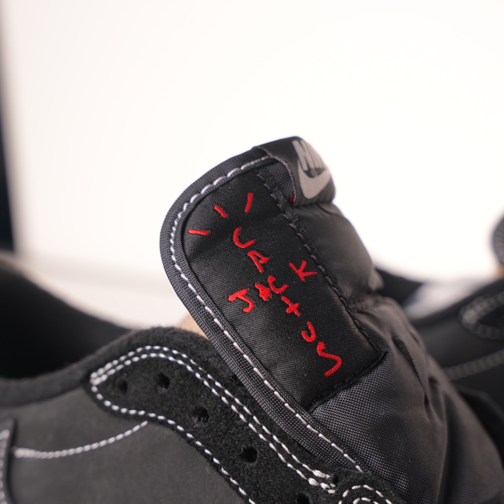 Travis Scott x Air Jordan 1 Low OG SP Black Phantom