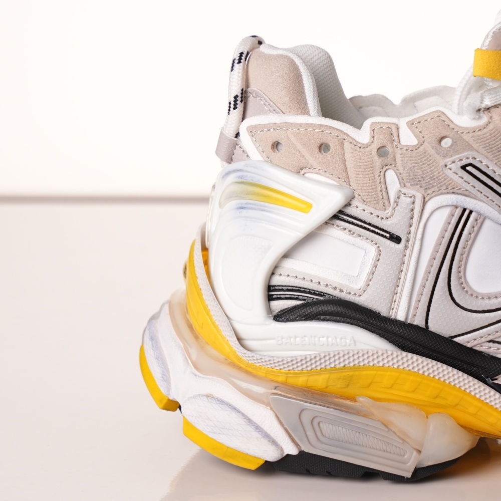 Balenciaga Runner Sneaker 'White Yellow'