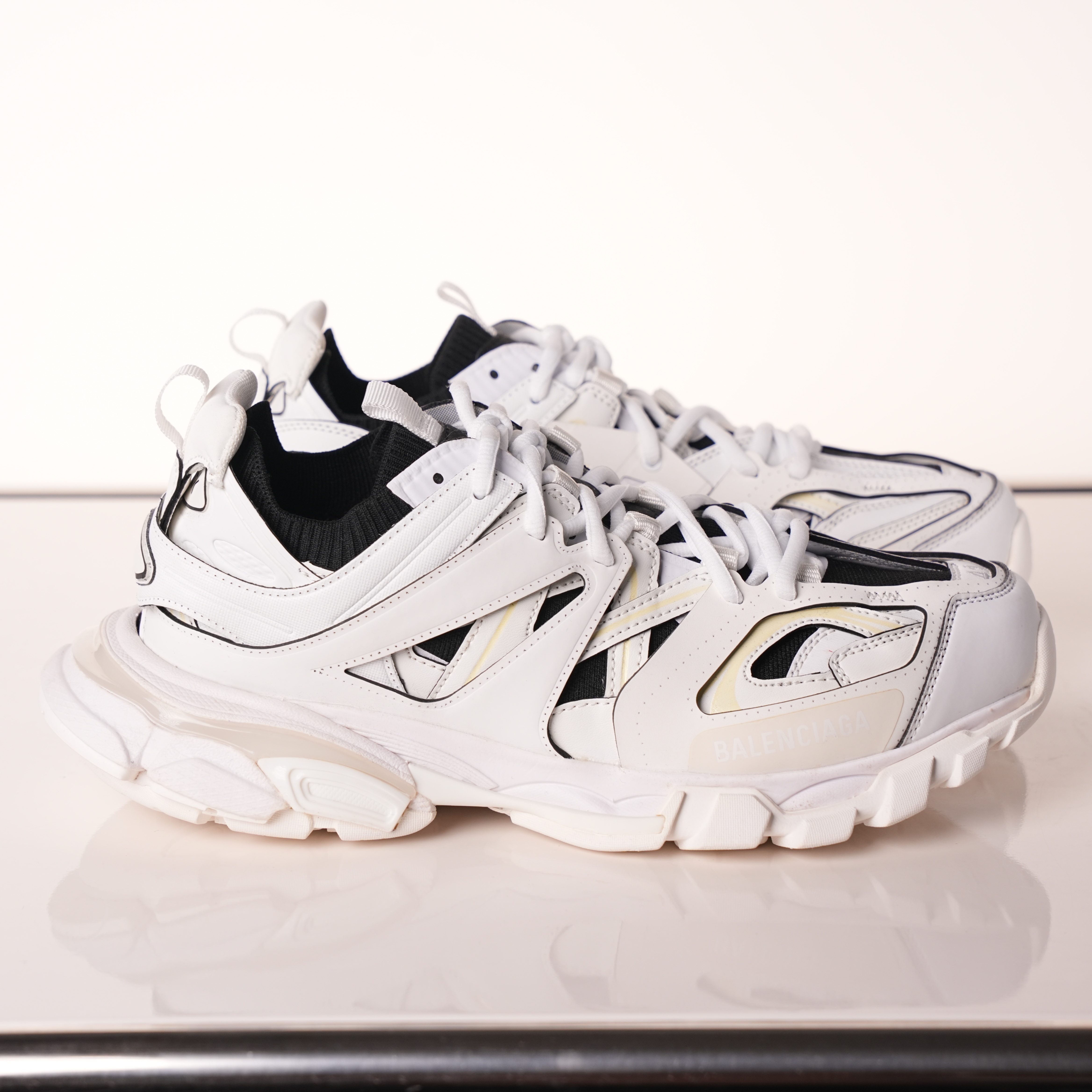 Balenciaga Track White Black