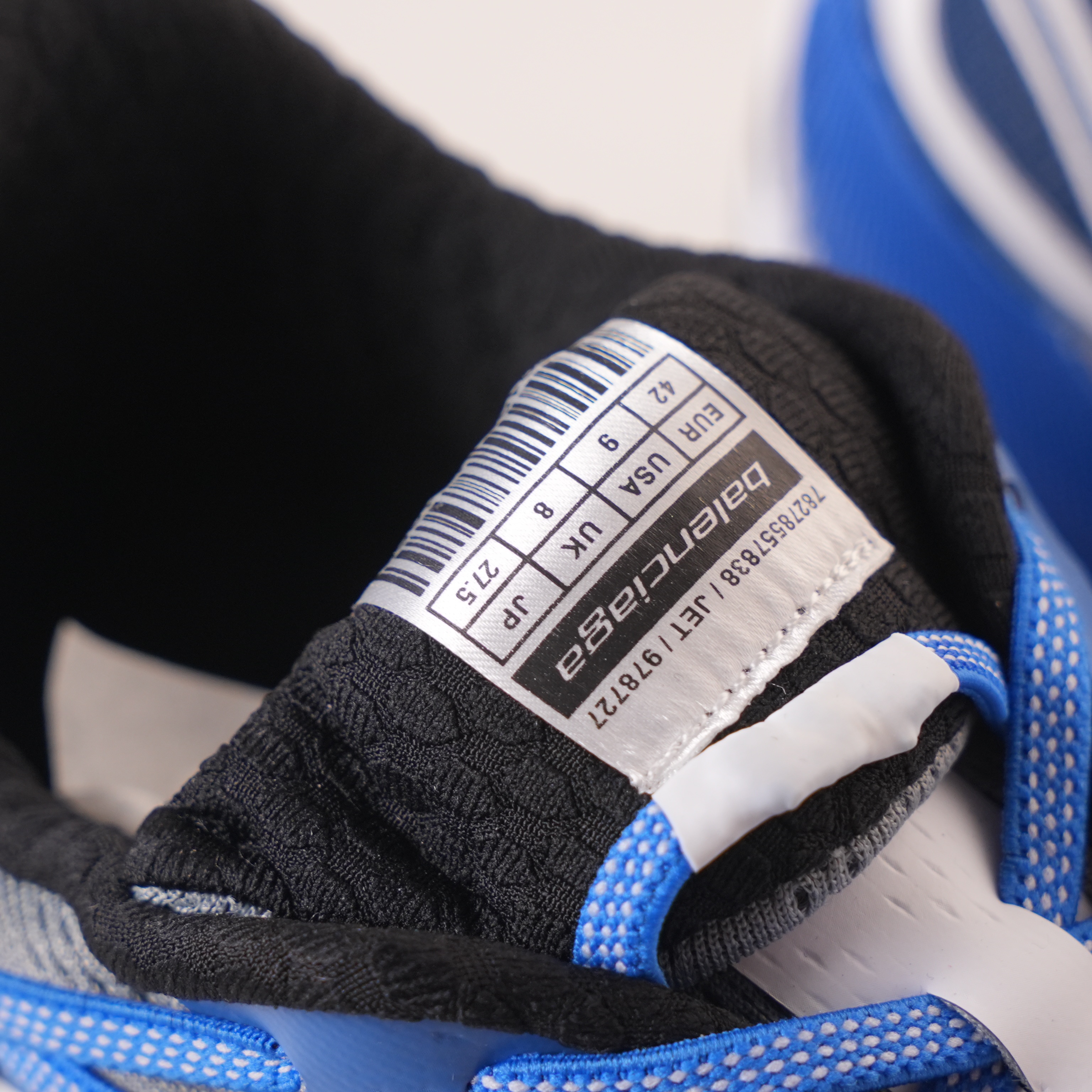 Balenciaga Jet Black Blue White