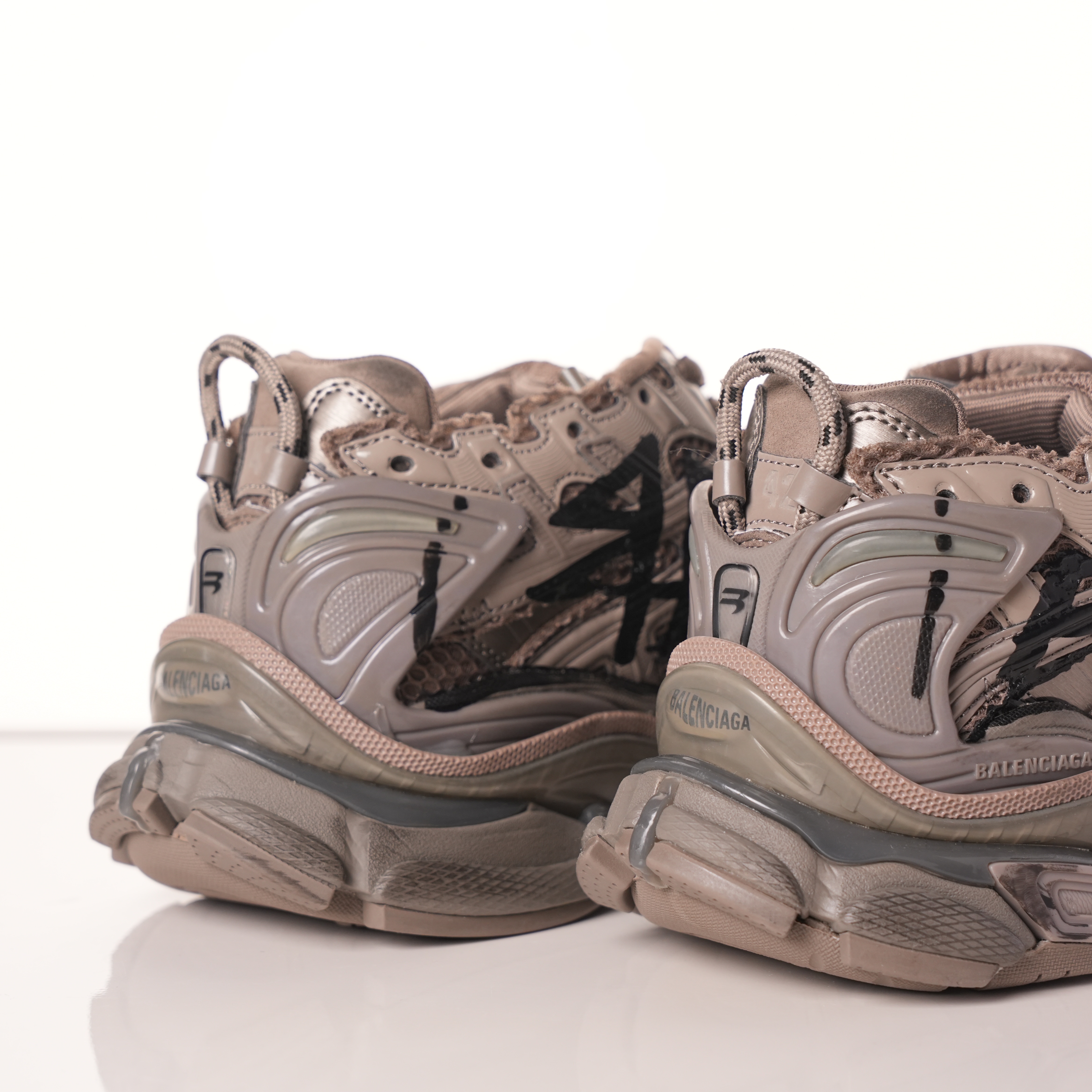 Balenciaga Runner Black Brown