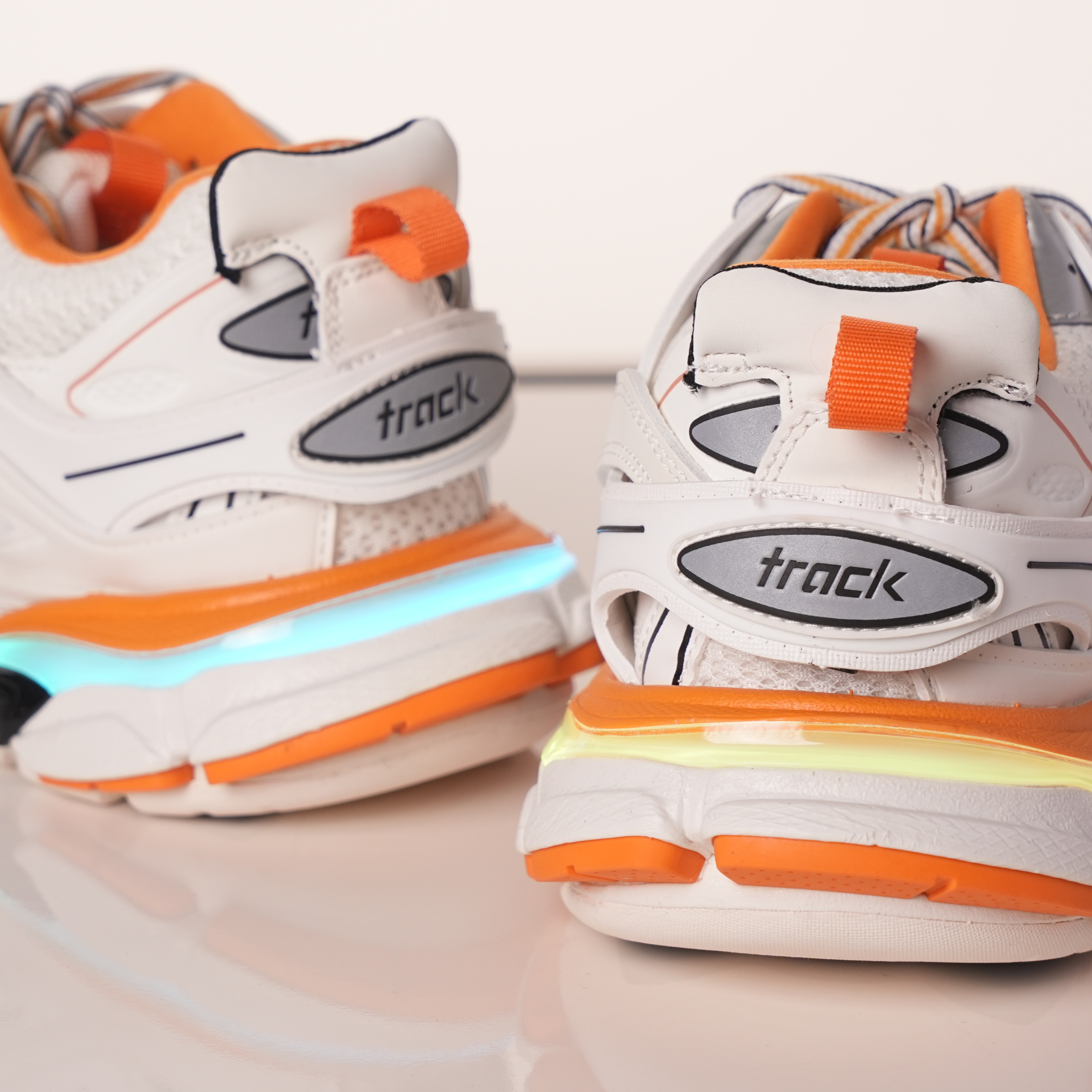 Balenciaga Track White Orange(LED)