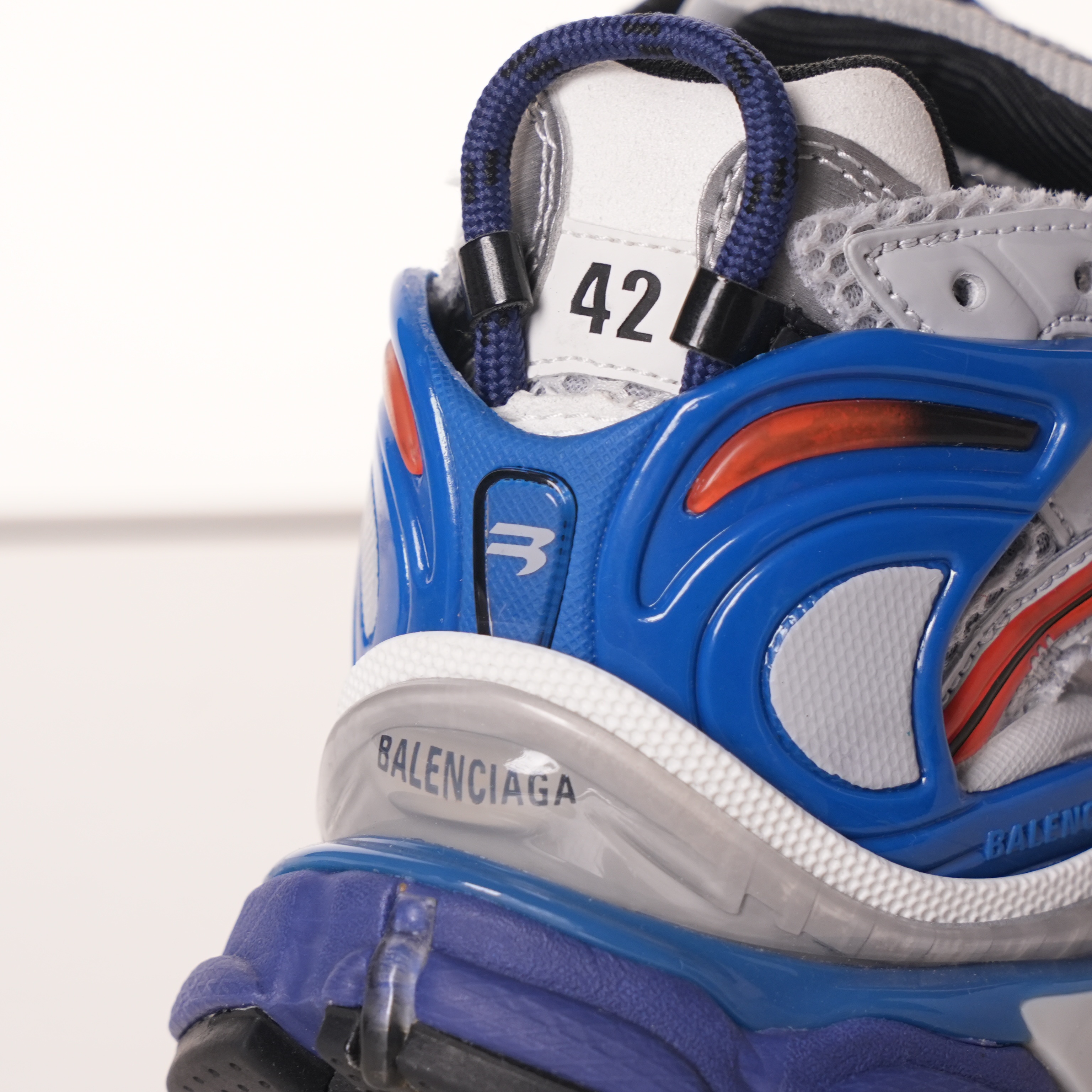 Balenciaga Runner White Blue Orange