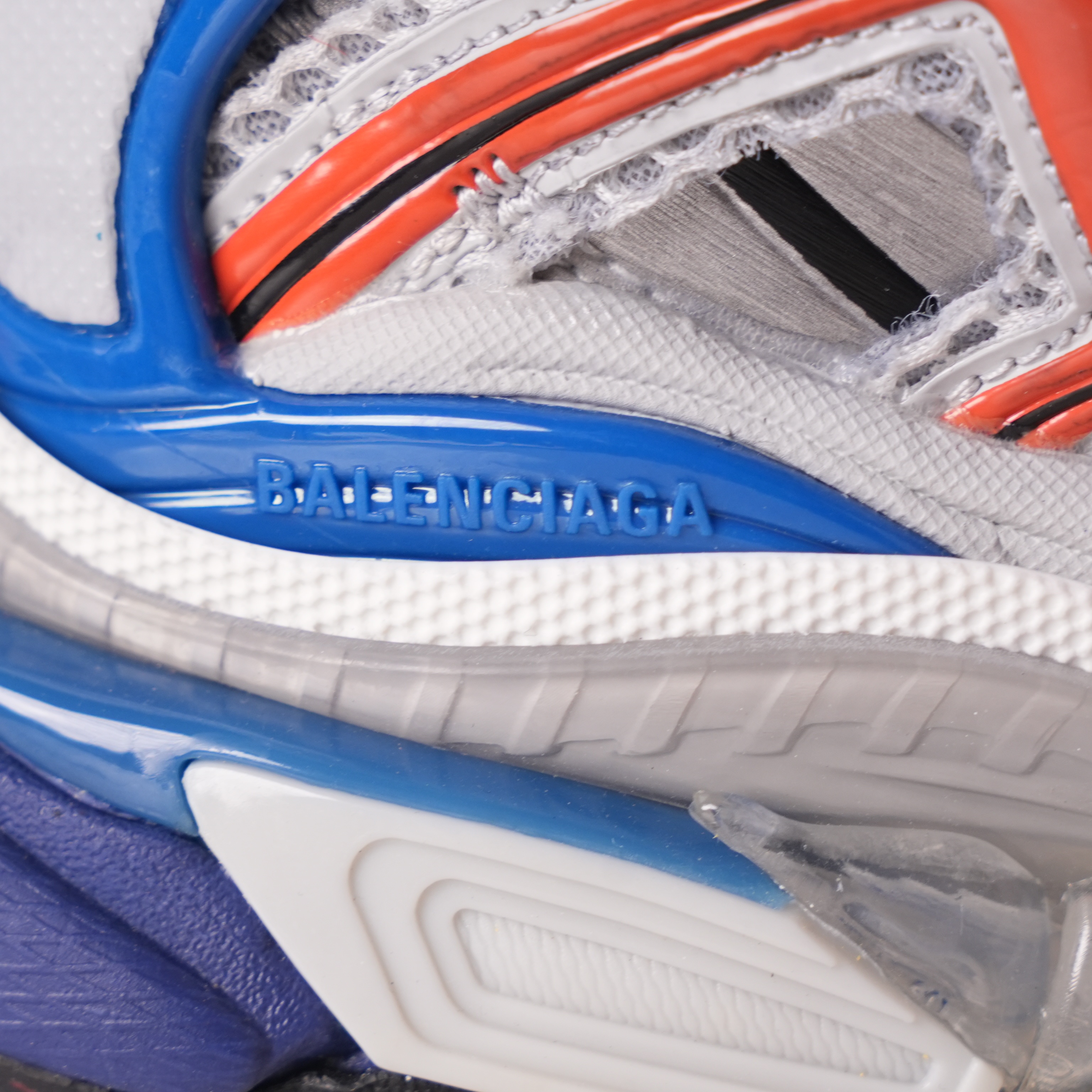 Balenciaga Runner White Blue Orange