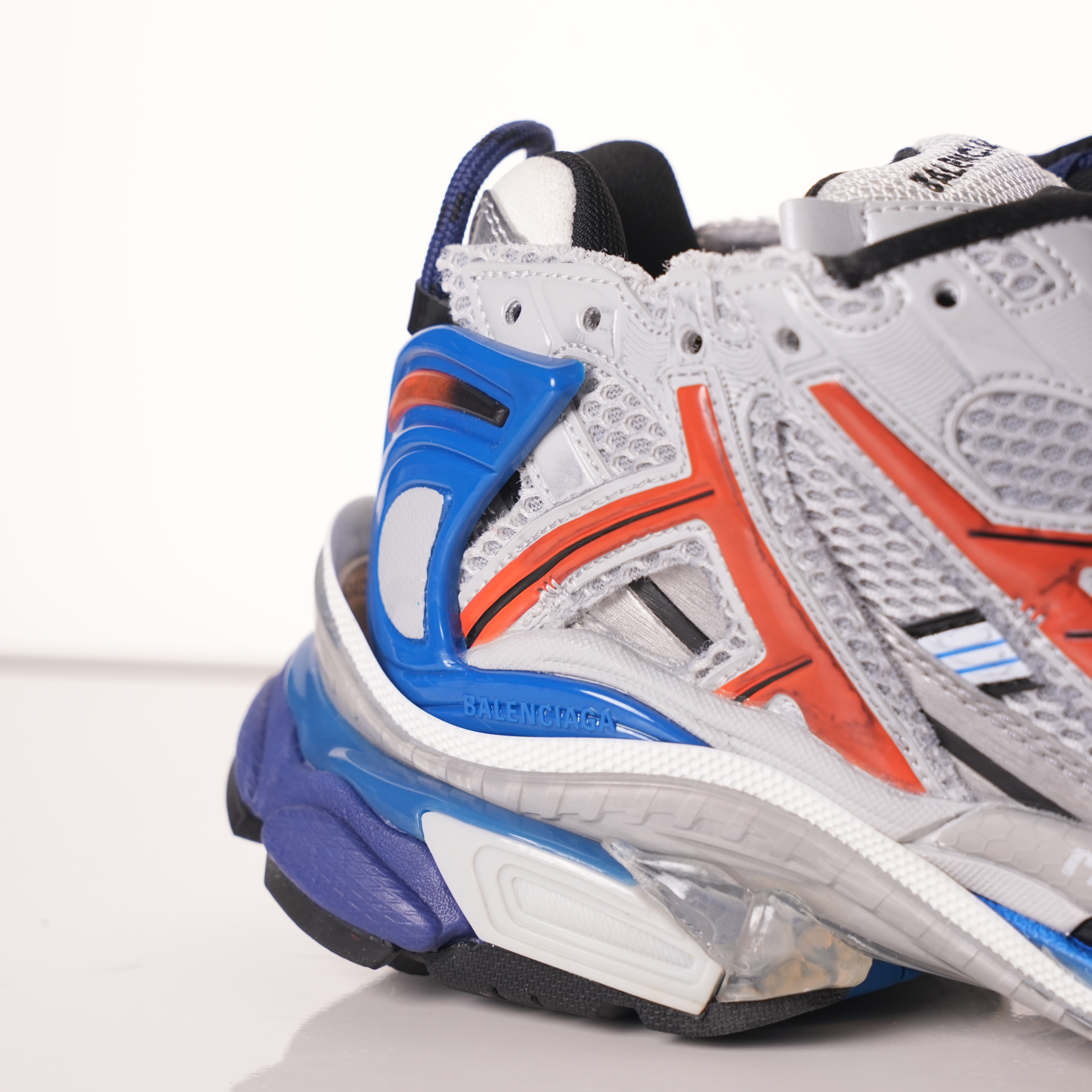 Balenciaga Runner White Blue Orange